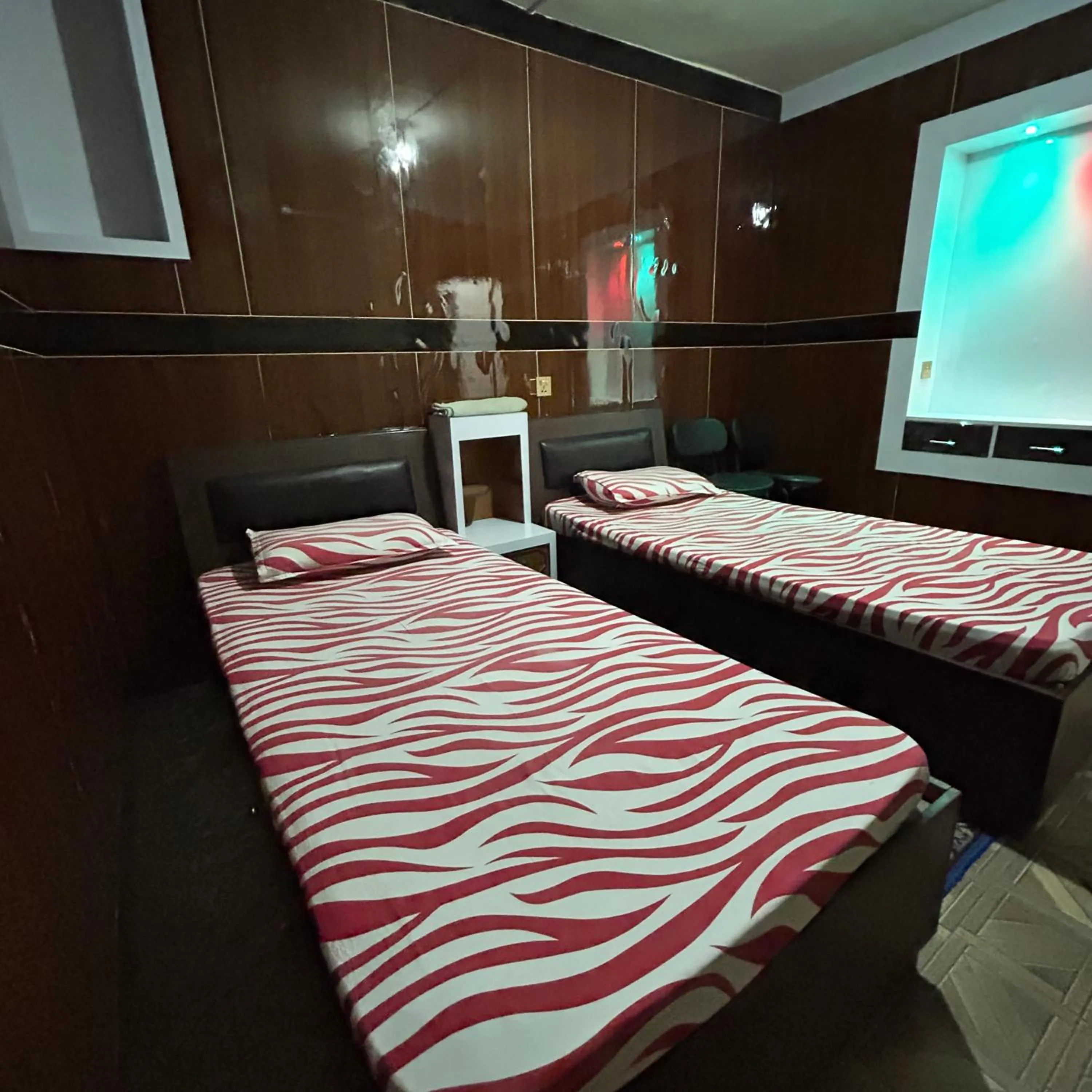 Bed in Sudha’s Garden Home