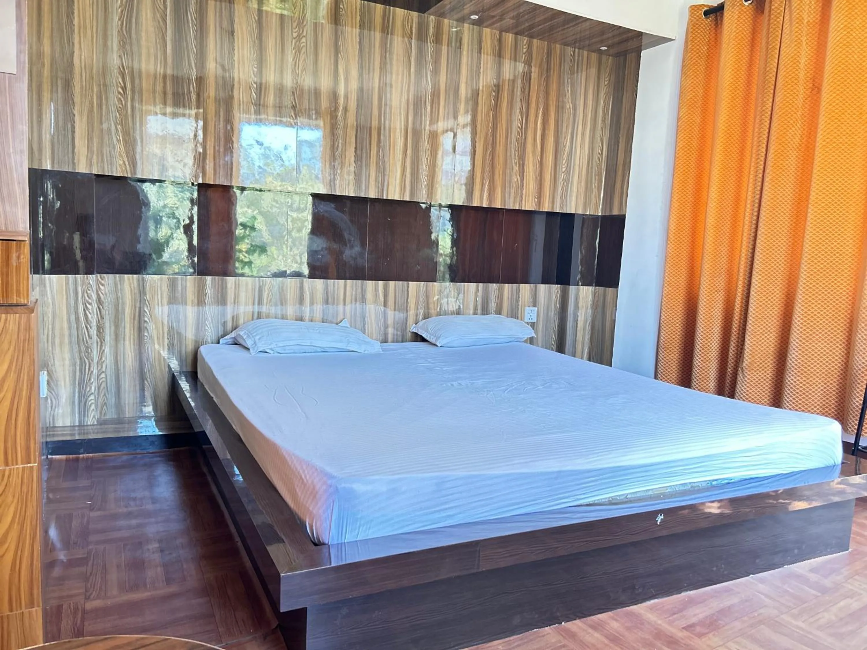 Bed in Sudha’s Garden Home