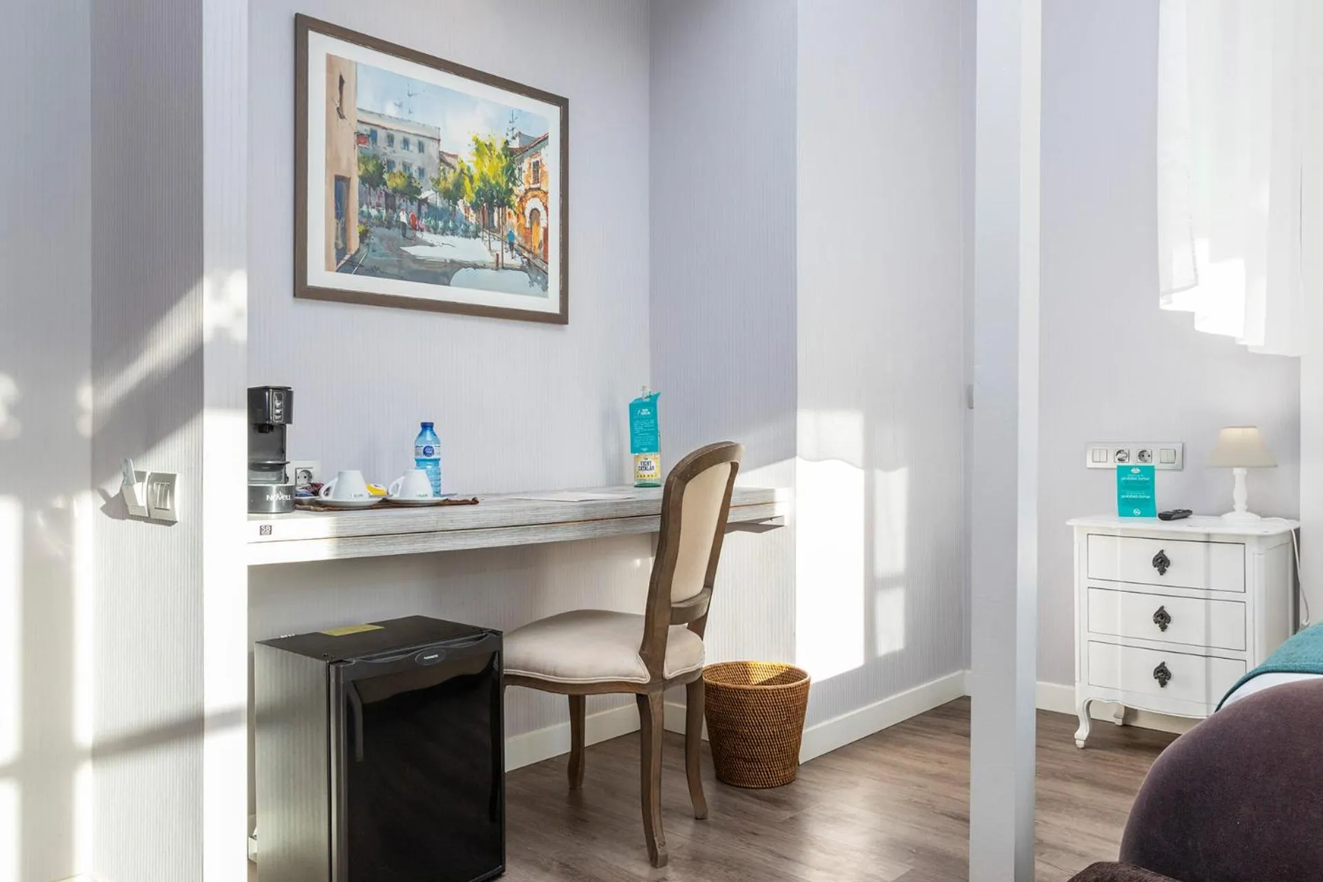 Seating area in 1881 Hotel Balneario Vichy Catalan