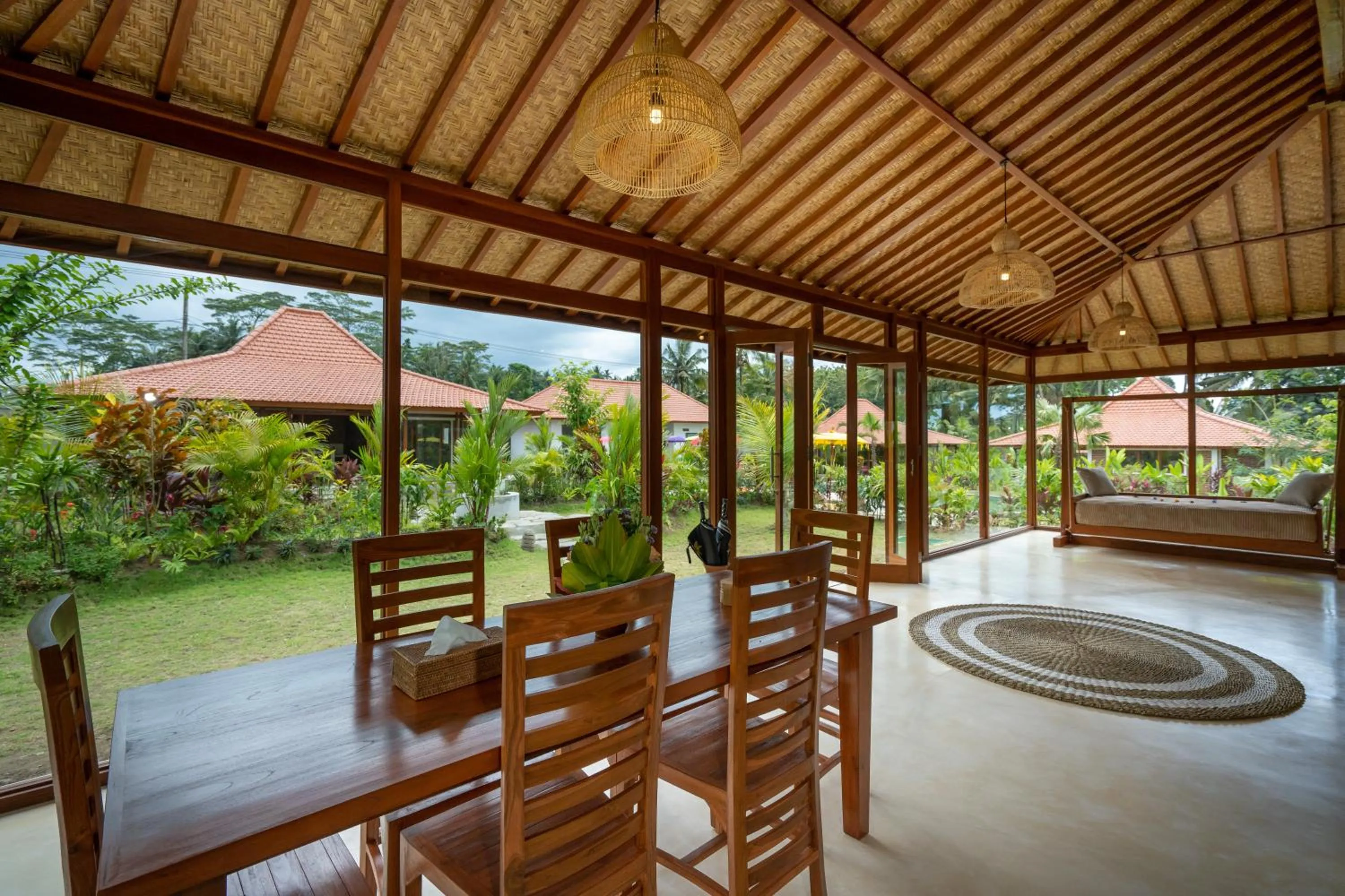 Balcony/Terrace in Kampung Uma Dawa Villas and Spa