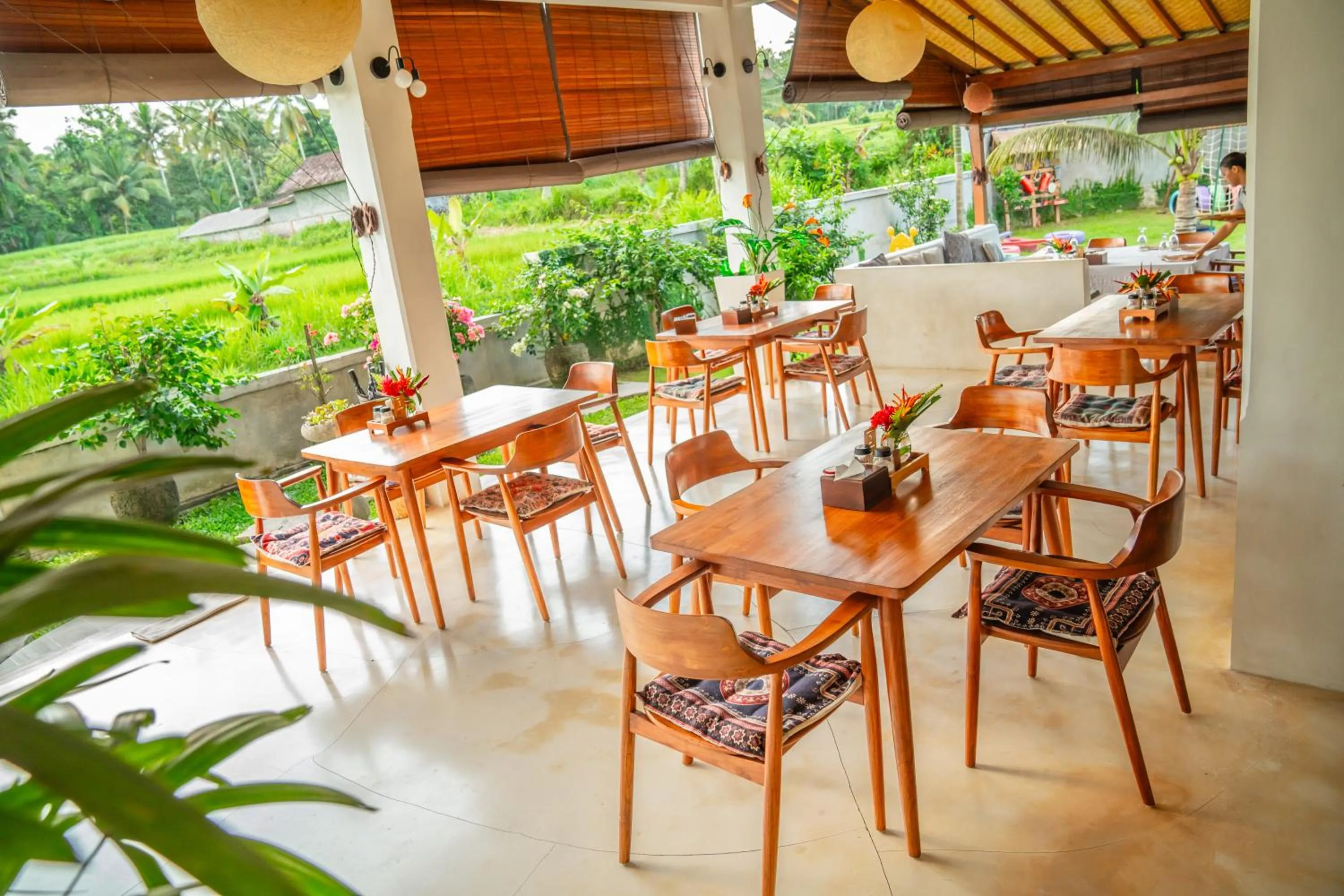Restaurant/places to eat in Kampung Uma Dawa Villas and Spa