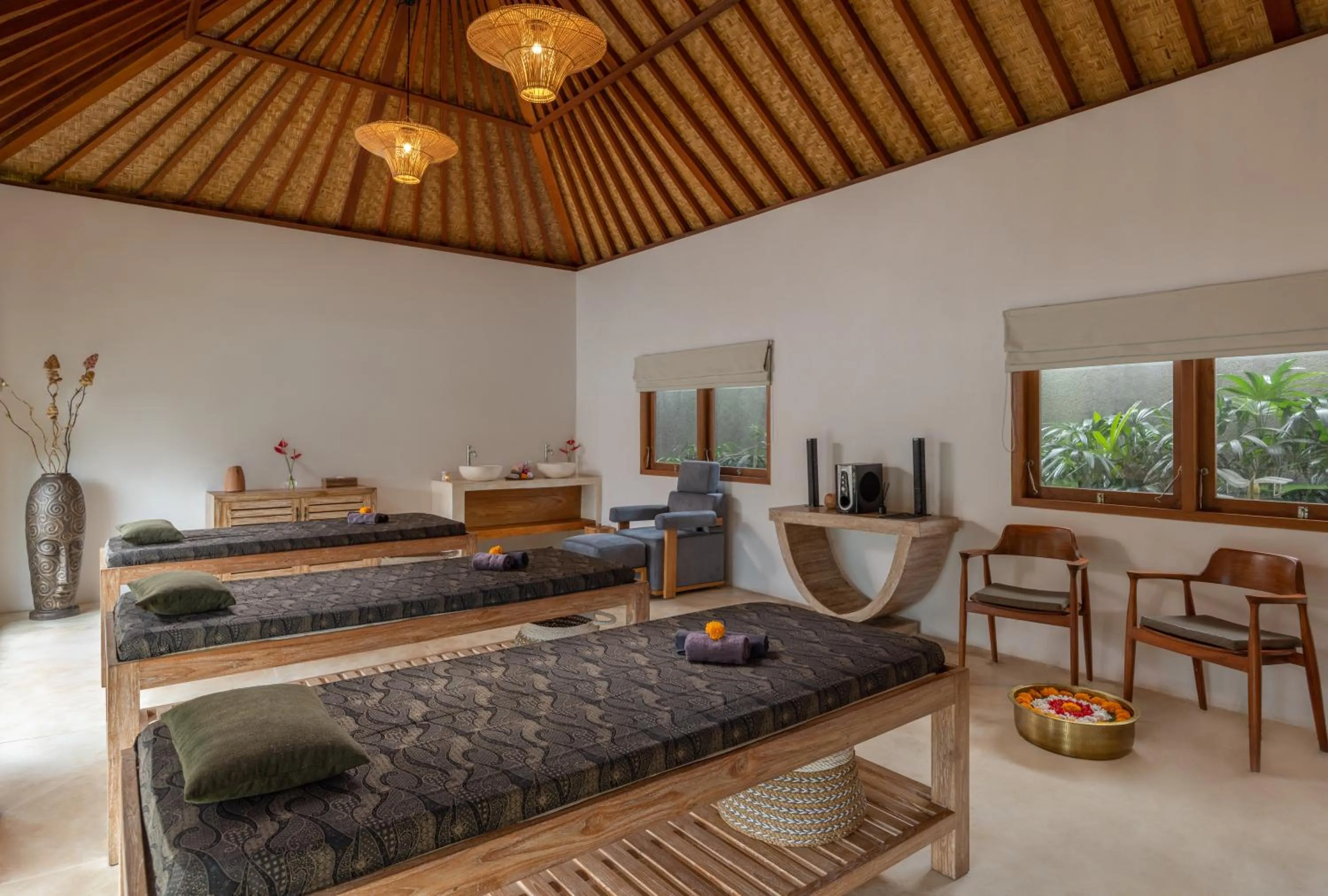 Spa and wellness centre/facilities, Bed in Kampung Uma Dawa Villas and Spa
