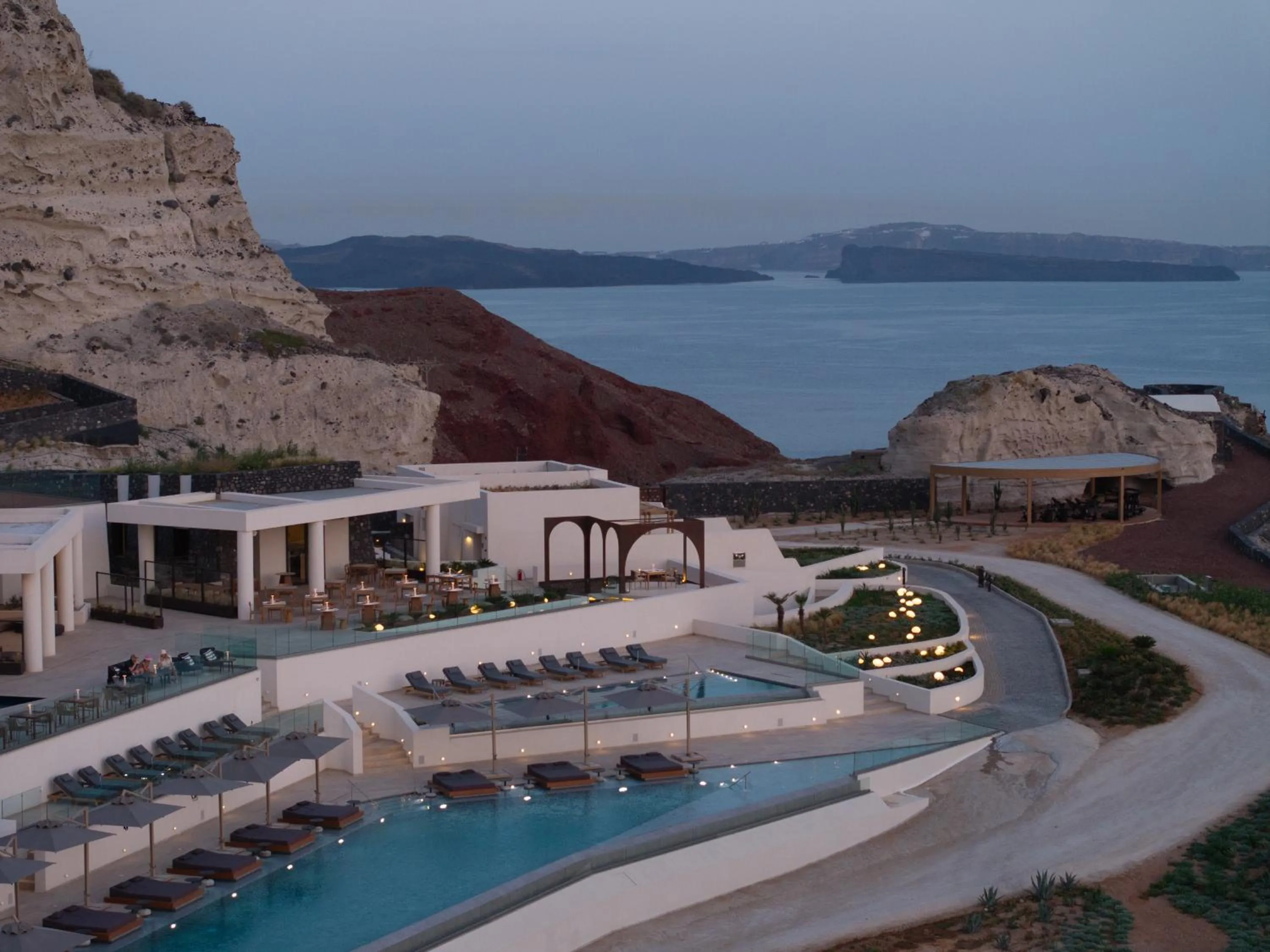 Property building in Santo Mine Oia Suites