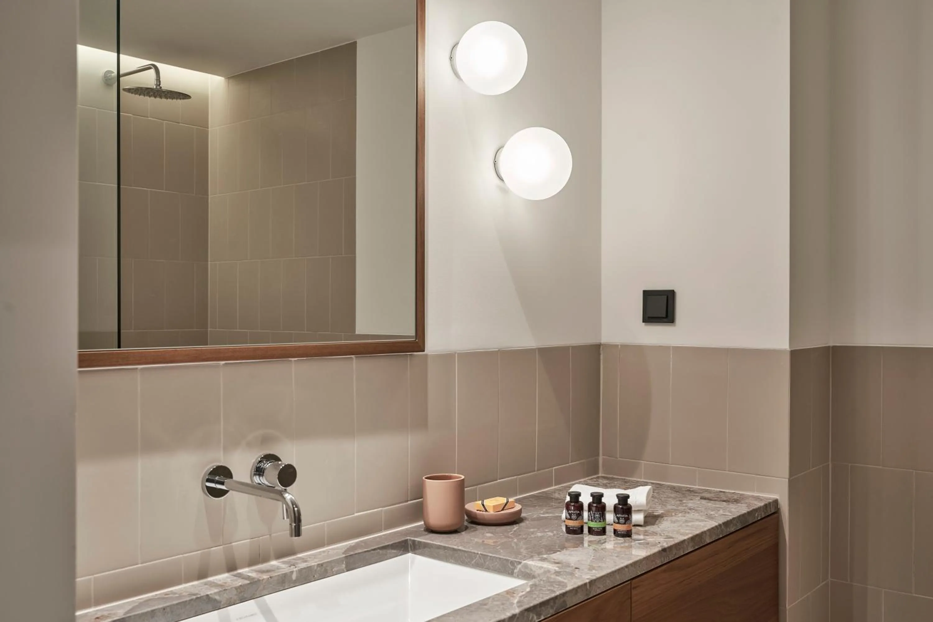 Bathroom in The Social Athens Hotel, a member of Radisson Individuals