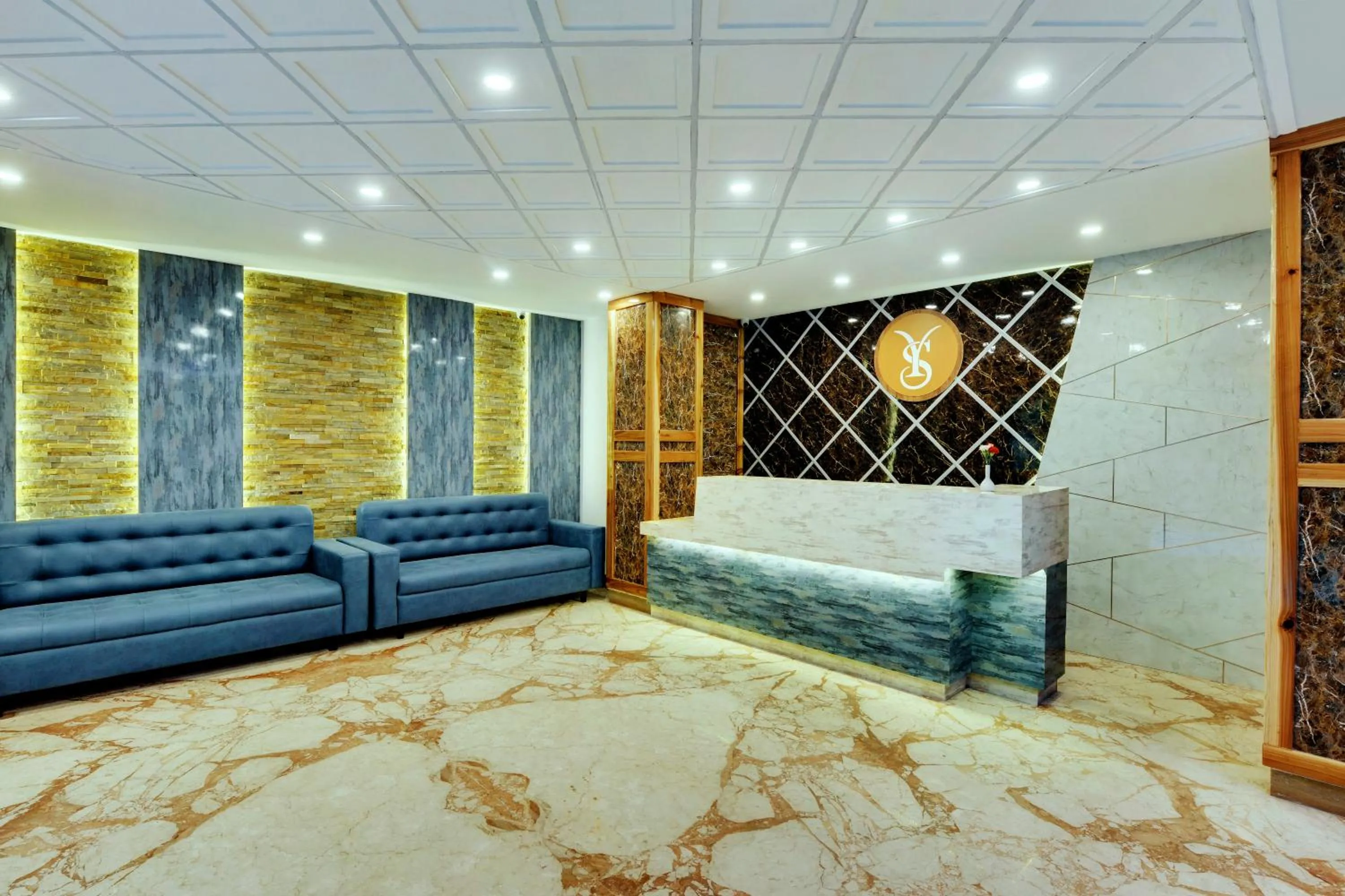 Lobby or reception in Yashshree Sikkim Blossom 600 Meters from MG Marg