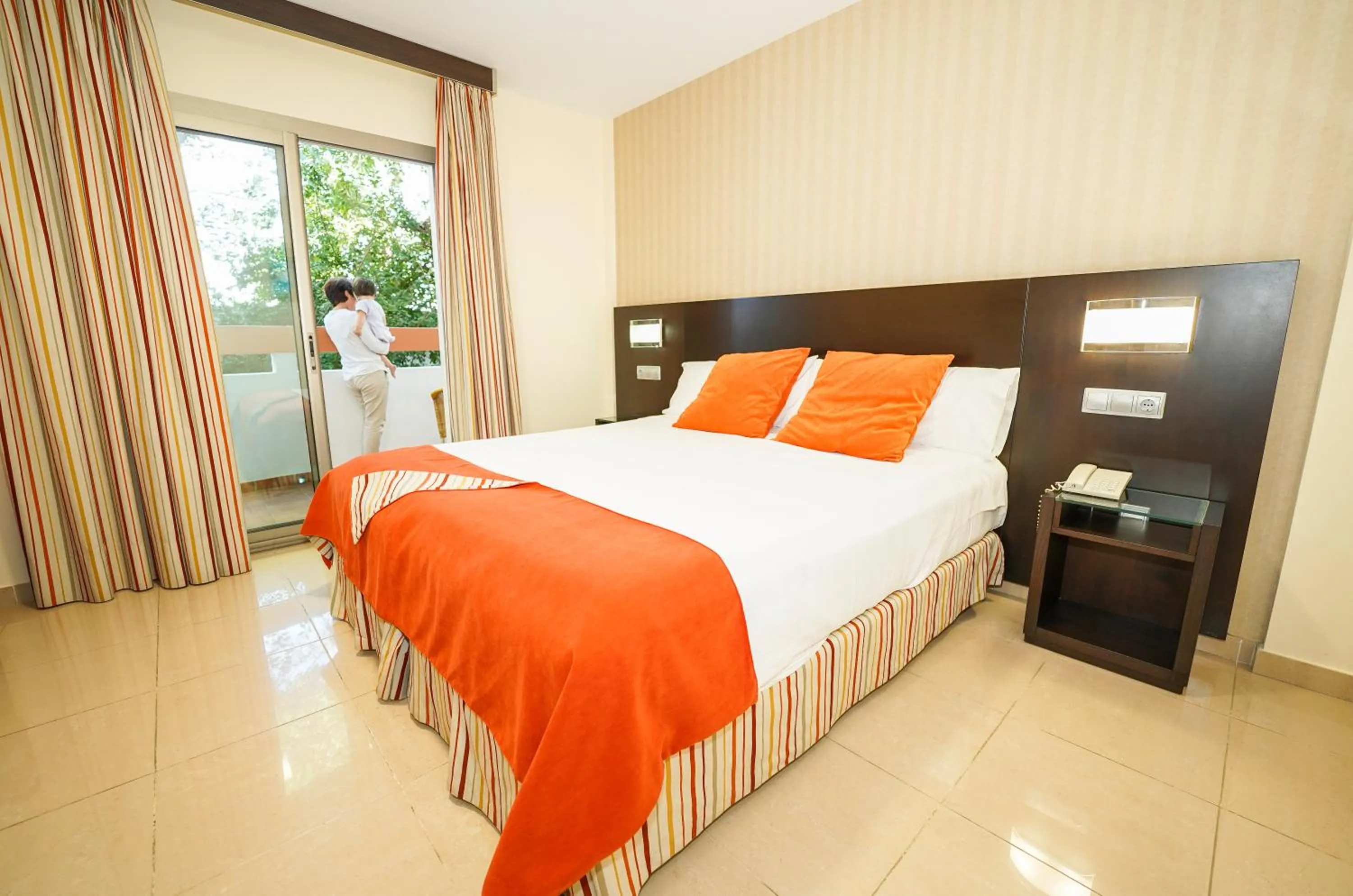 Bed in Hotel Pradillo Conil