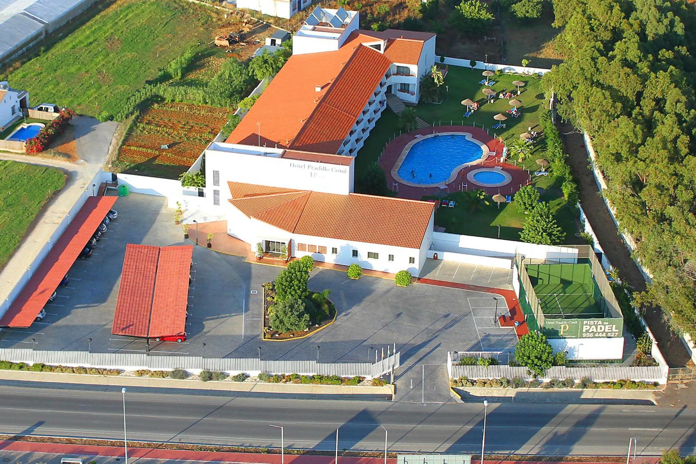 Bird's eye view in Hotel Pradillo Conil