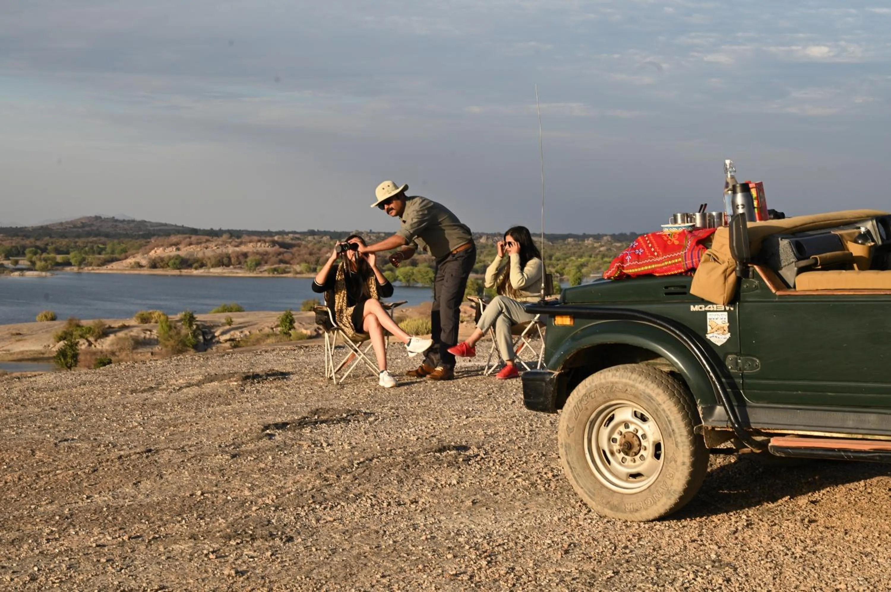 People in Clarks Safari Jawai