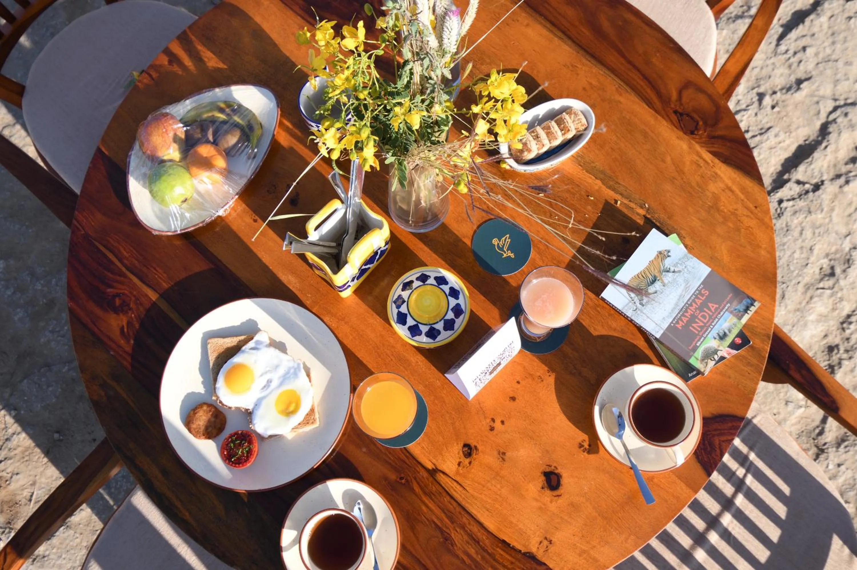 Food and drinks in Clarks Safari Jawai