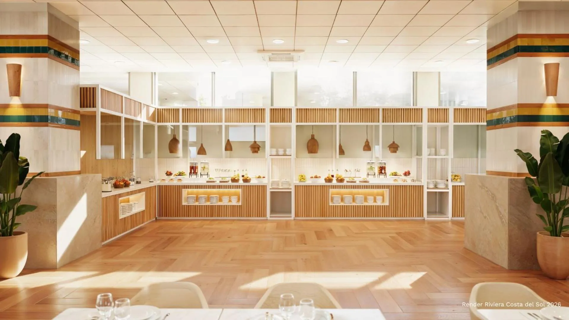 Buffet breakfast in Hotel Riviera Costa del Sol - Adults Recommended