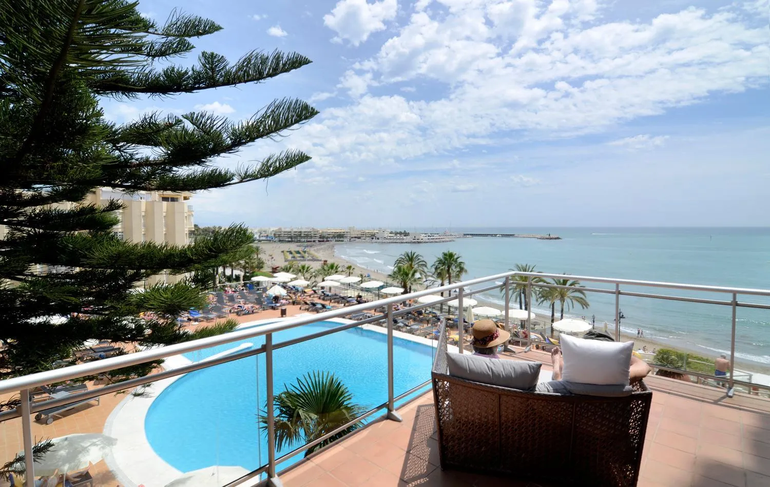 Balcony/Terrace in Hotel Riviera Costa del Sol - Adults Recommended