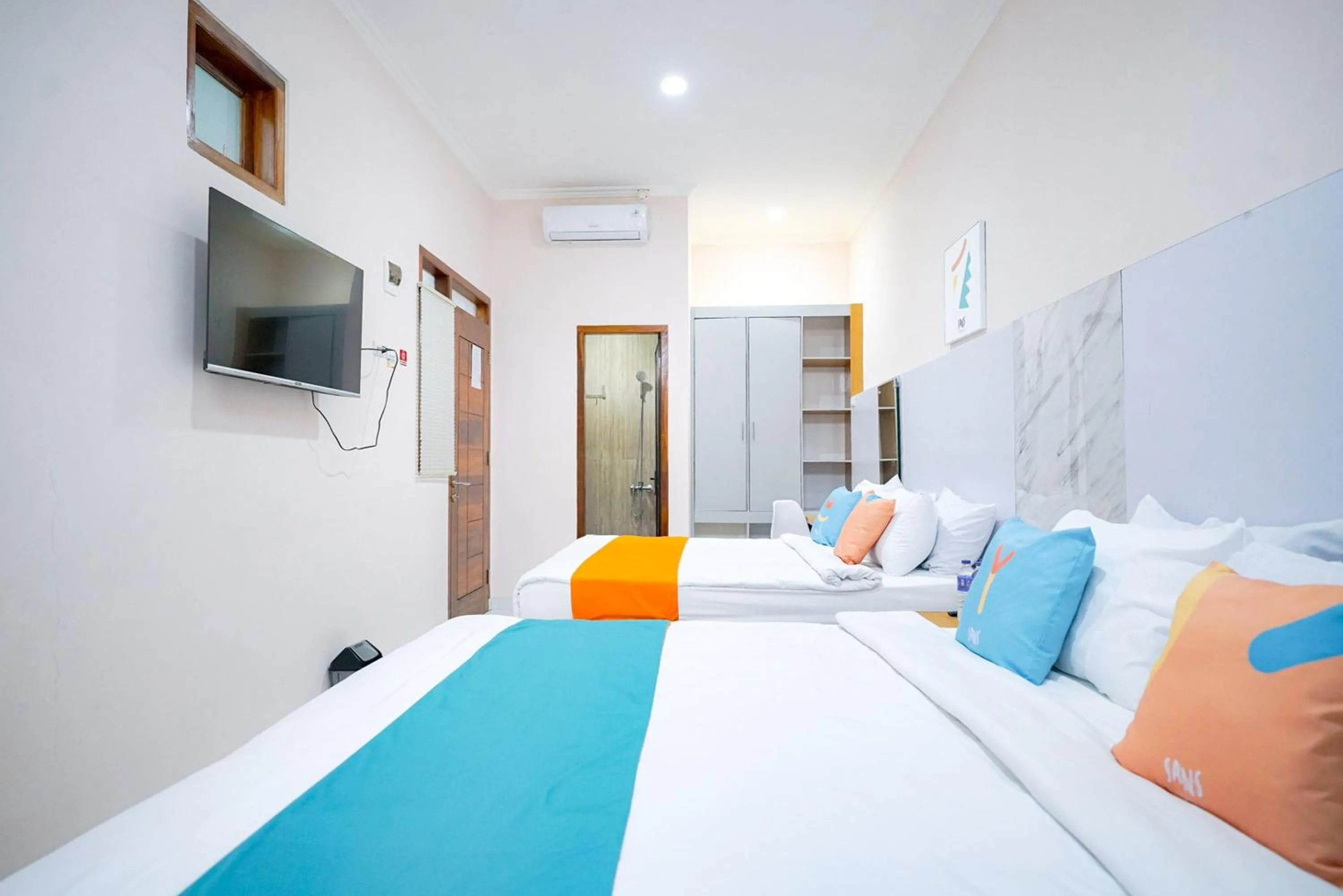 Bedroom, Bed in Sans Bougenville Lampung