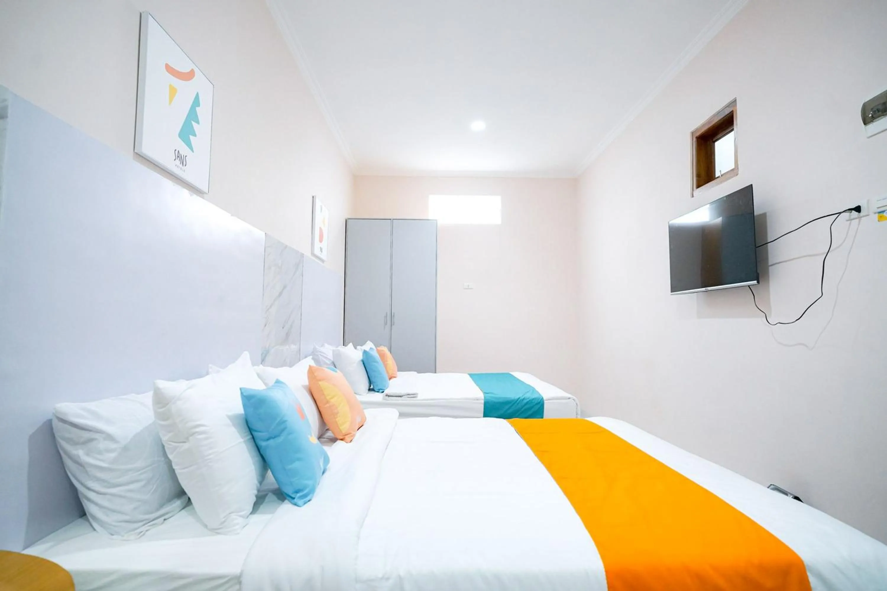 Bedroom, Bed in Sans Bougenville Lampung