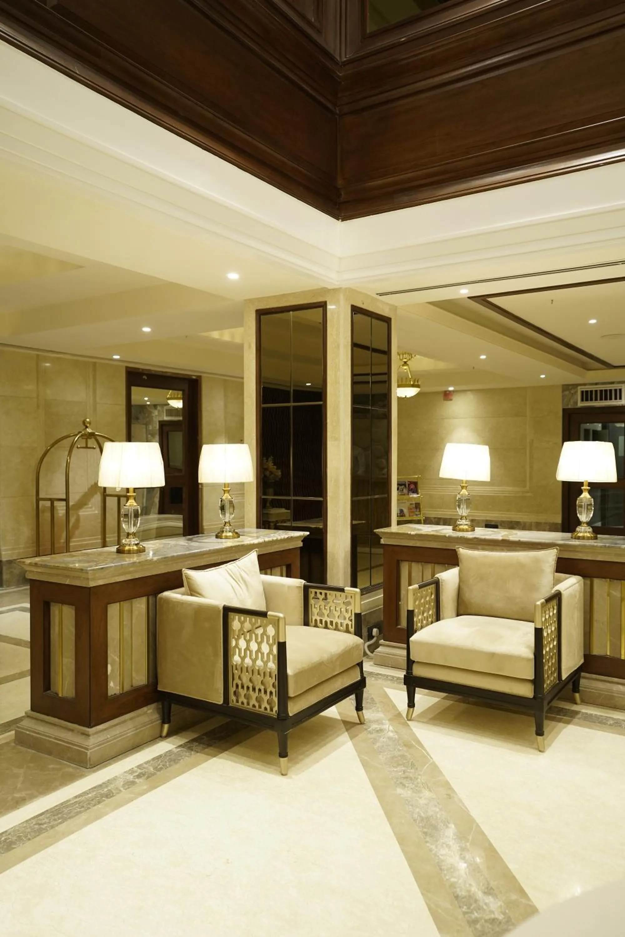 Lobby or reception in The Grand Nirvana Hotel