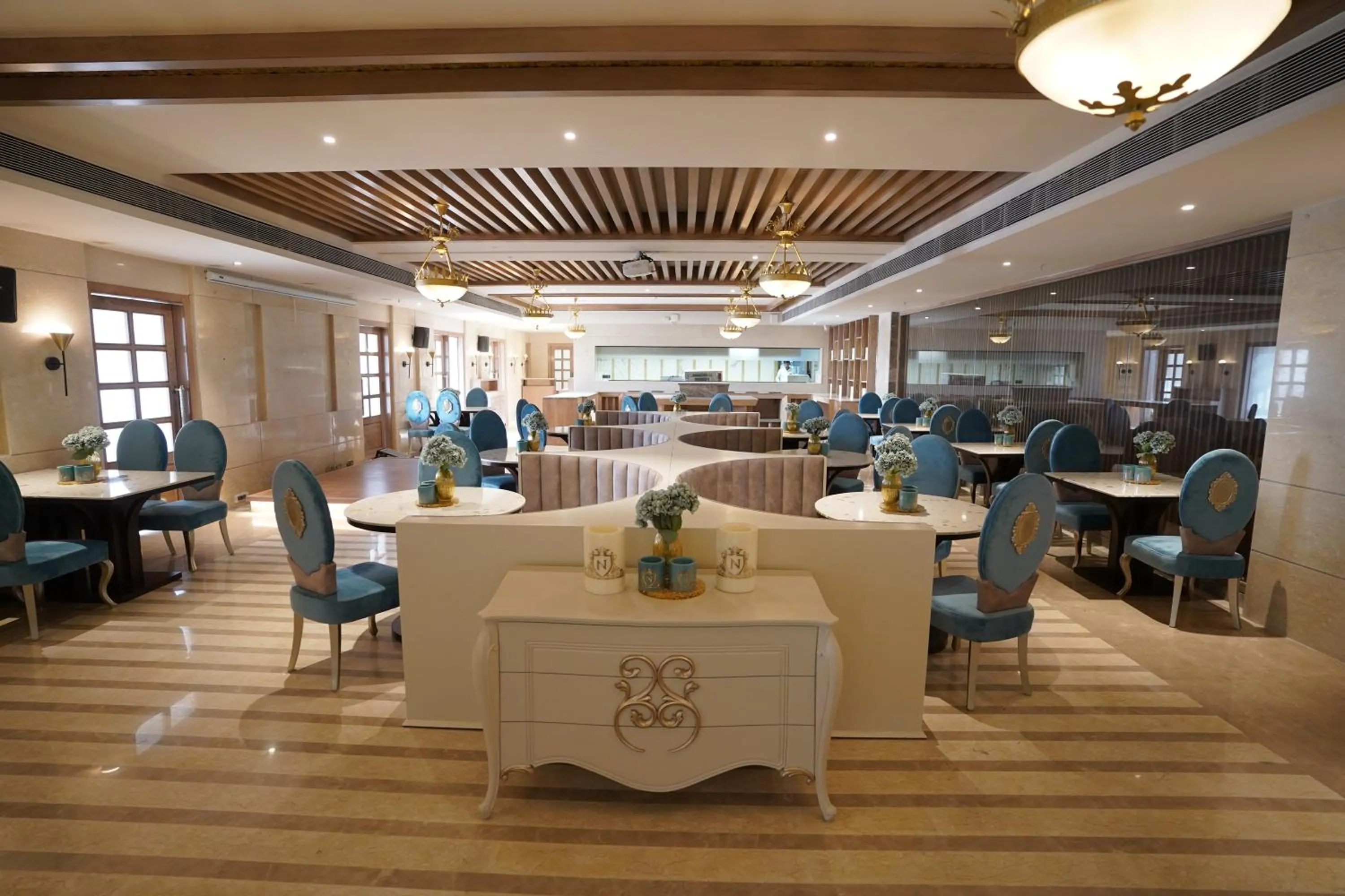 Restaurant/places to eat in The Grand Nirvana Hotel