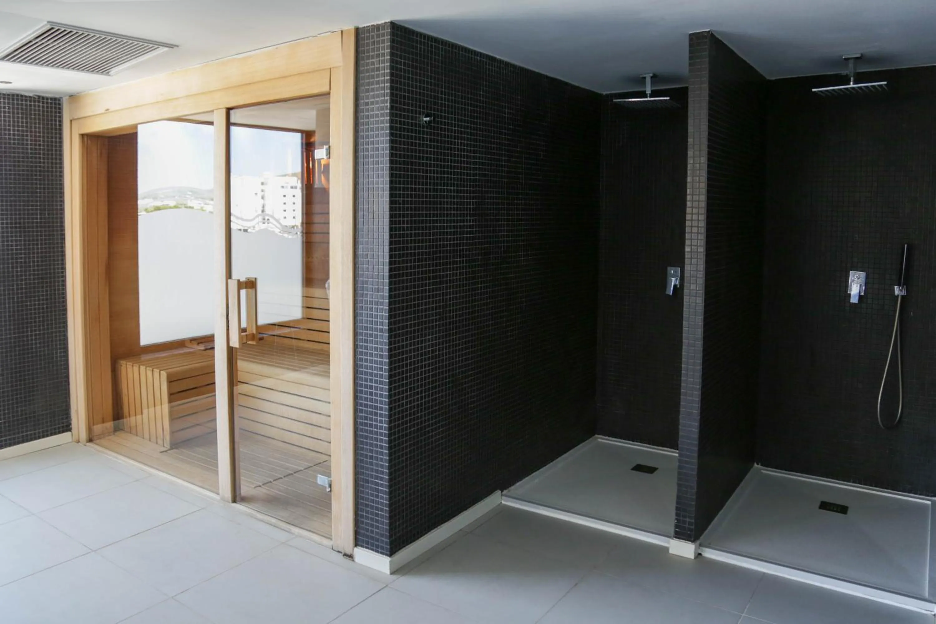 Sauna in Eurostars Puerto de Ibiza