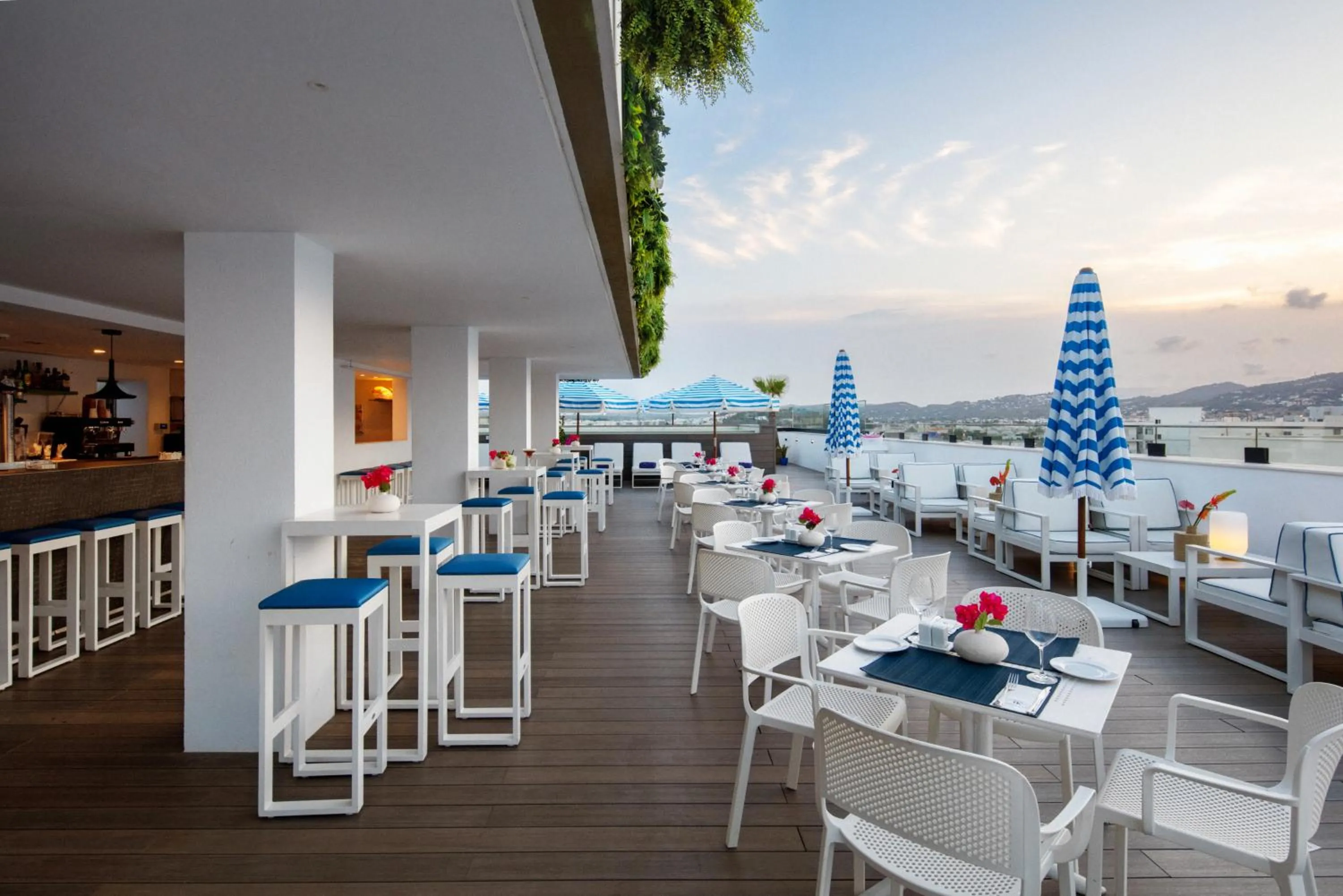 Balcony/Terrace in Eurostars Puerto de Ibiza