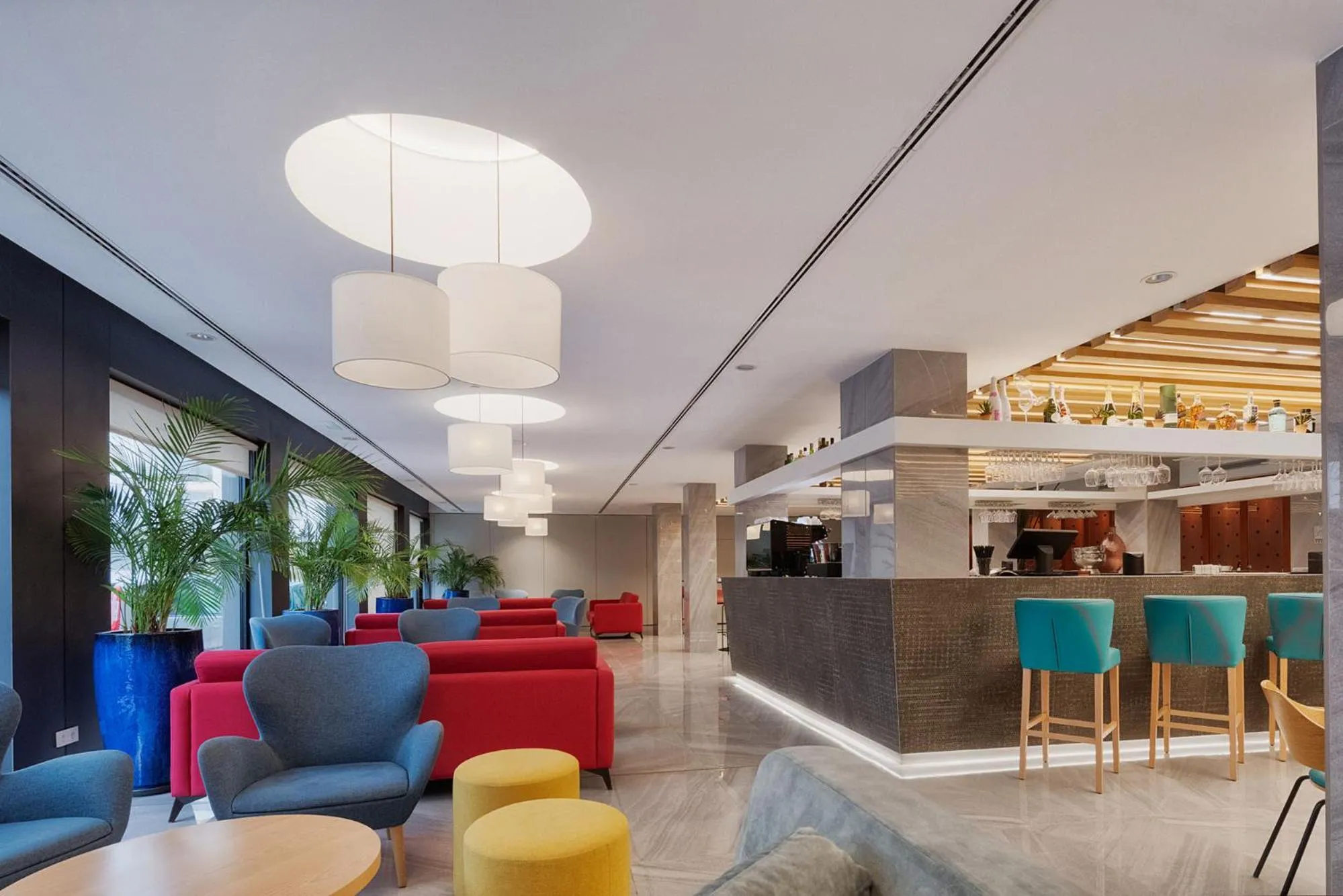 Lounge or bar in Eurostars Puerto de Ibiza