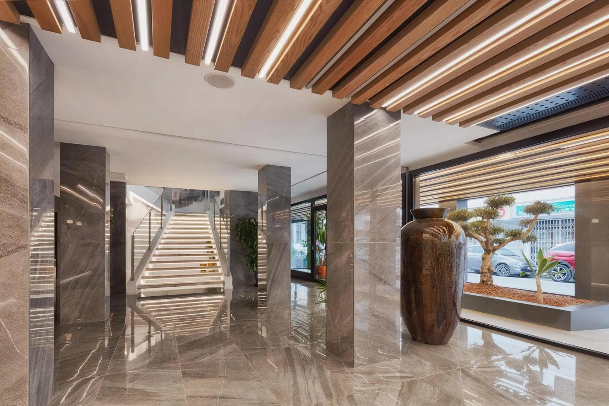 Lobby or reception in Eurostars Puerto de Ibiza