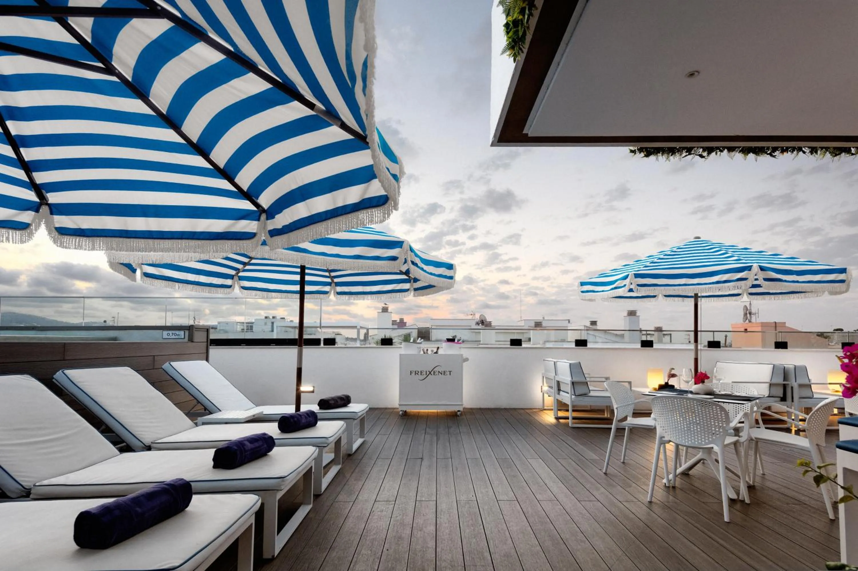 Balcony/Terrace in Eurostars Puerto de Ibiza