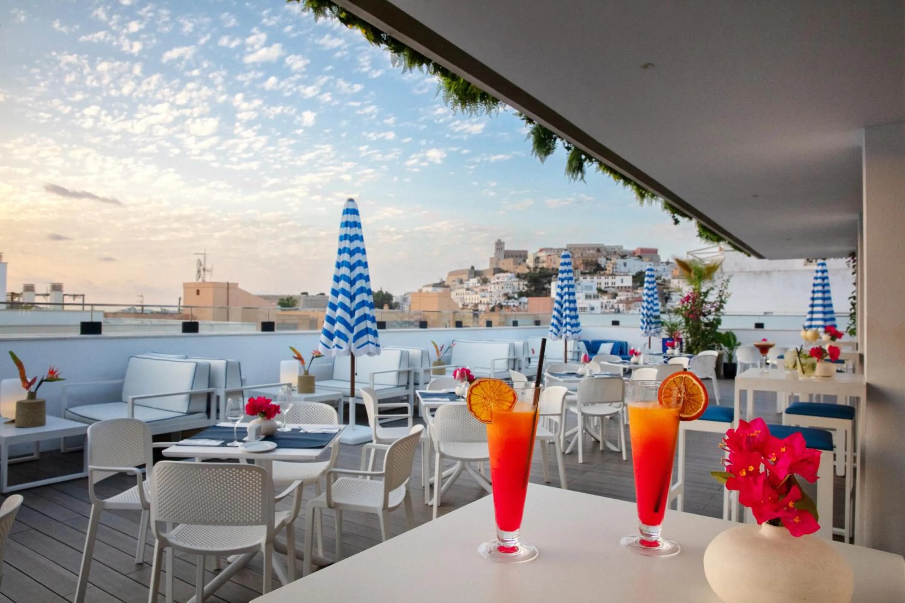 Balcony/Terrace in Eurostars Puerto de Ibiza