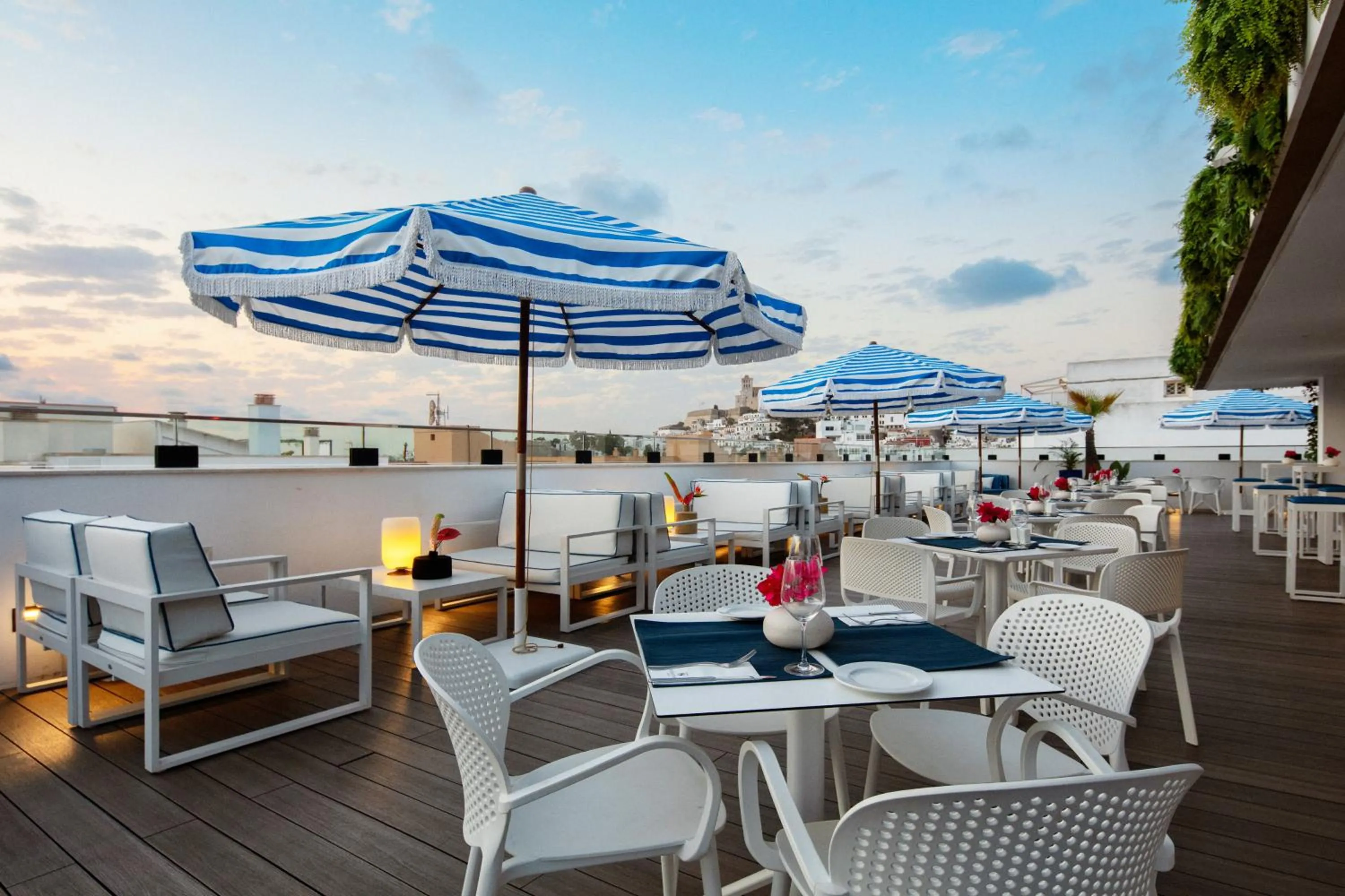 Balcony/Terrace in Eurostars Puerto de Ibiza