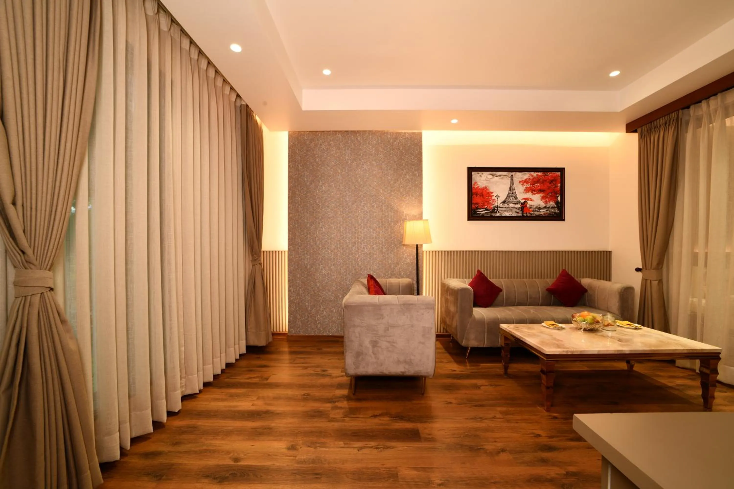 Living room in Pride Biznotel Haldwani