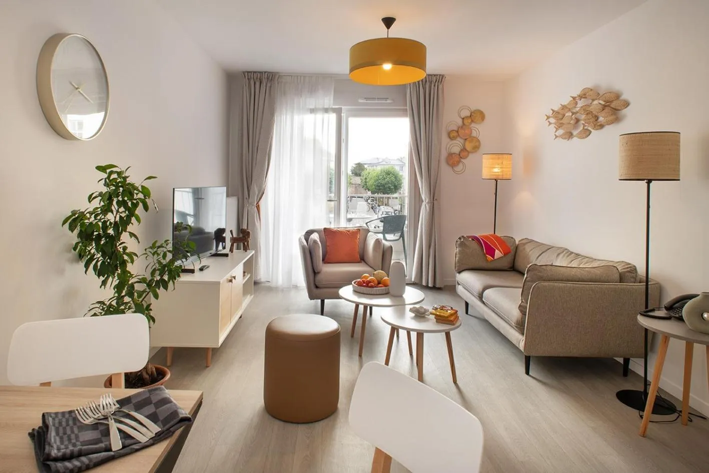 Living room, Seating Area in DOMITYS LA CALYPSO