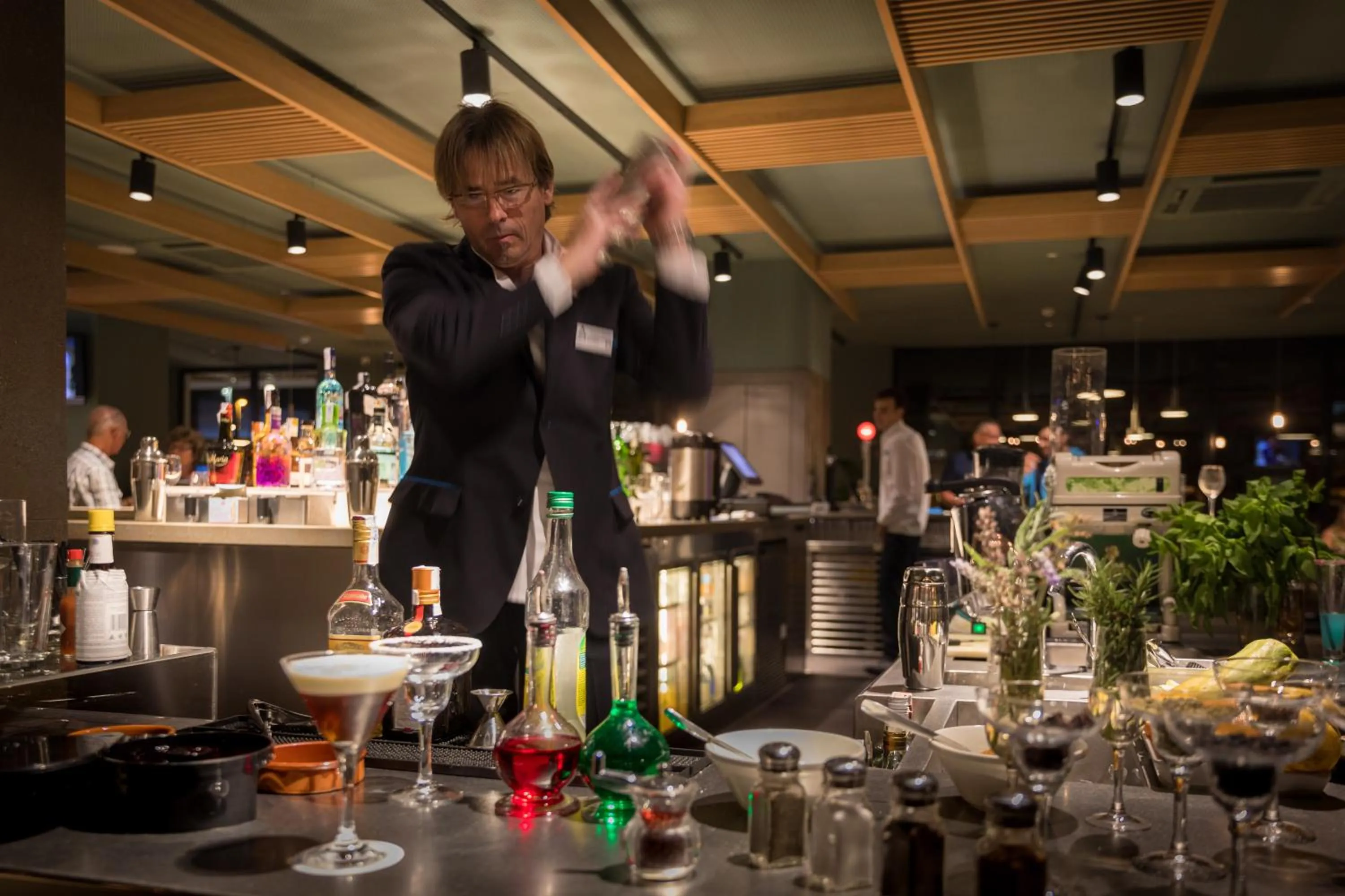 Lounge or bar in AQUA Hotel Silhouette & Spa - Adults Only