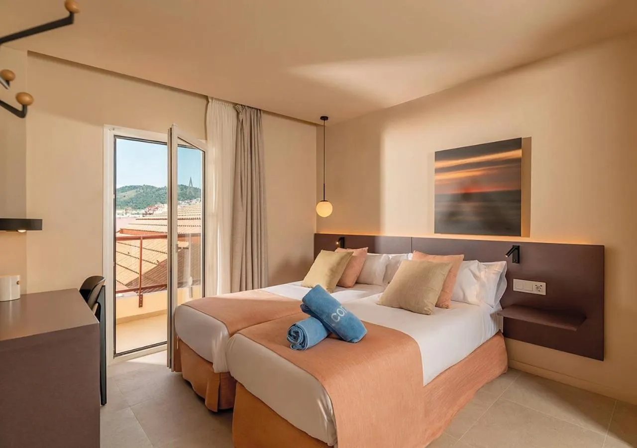 Photo of the whole room, Bed in AQUA Hotel Promenade & Spa 4Sup