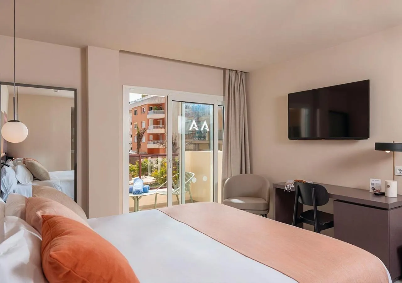 Photo of the whole room, Bed in AQUA Hotel Promenade & Spa 4Sup