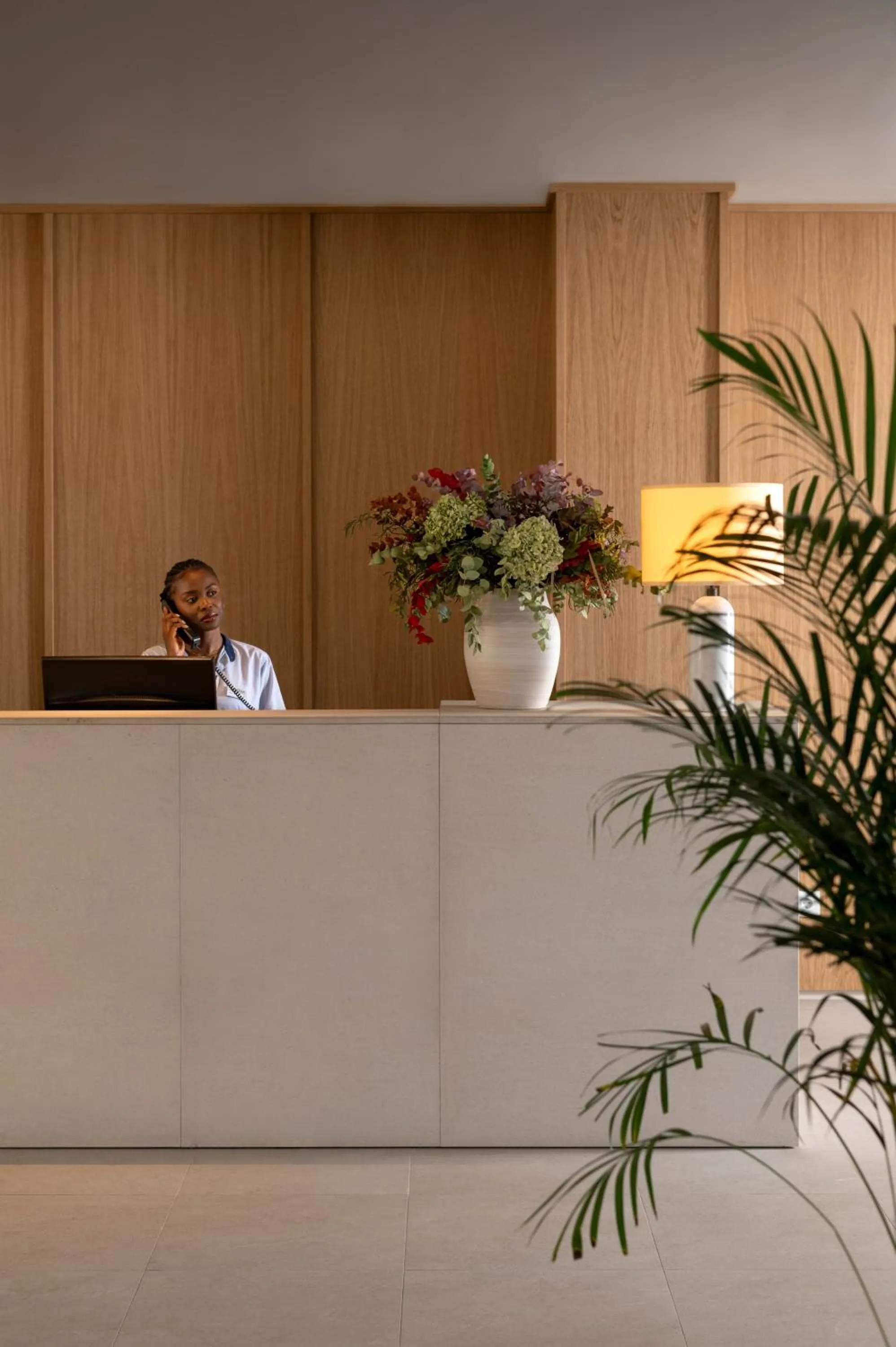 Lobby or reception in AQUA Hotel Promenade & Spa 4Sup