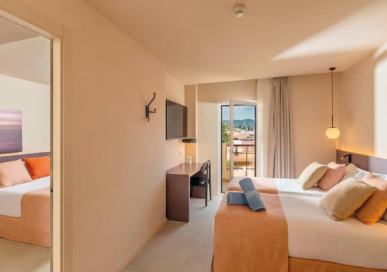 Photo of the whole room, Bed in AQUA Hotel Promenade & Spa 4Sup