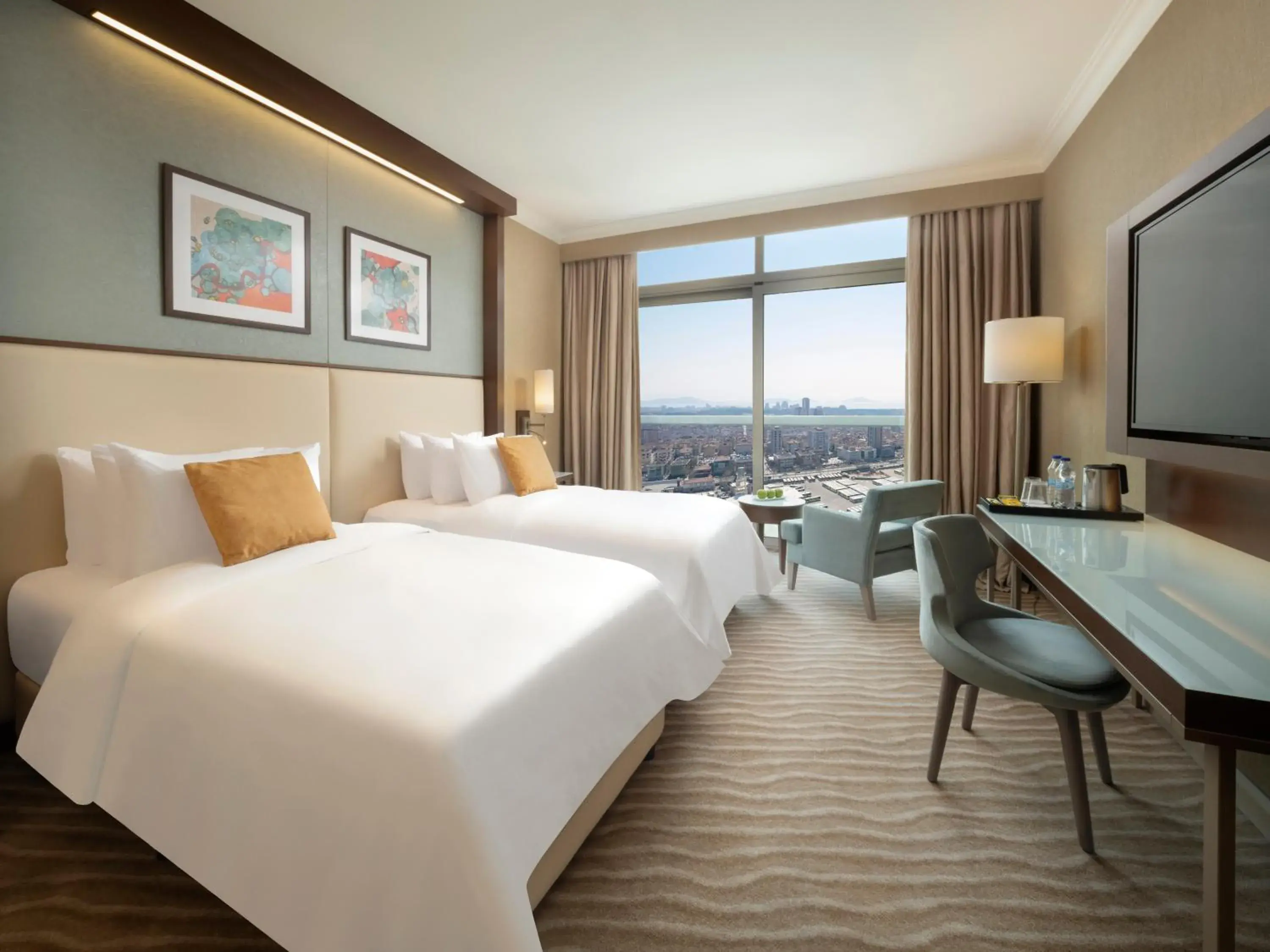 Superior Twin Room City View in Selectum City Ataşehir Superior Twin Room City View in Selectum City Ataşehir