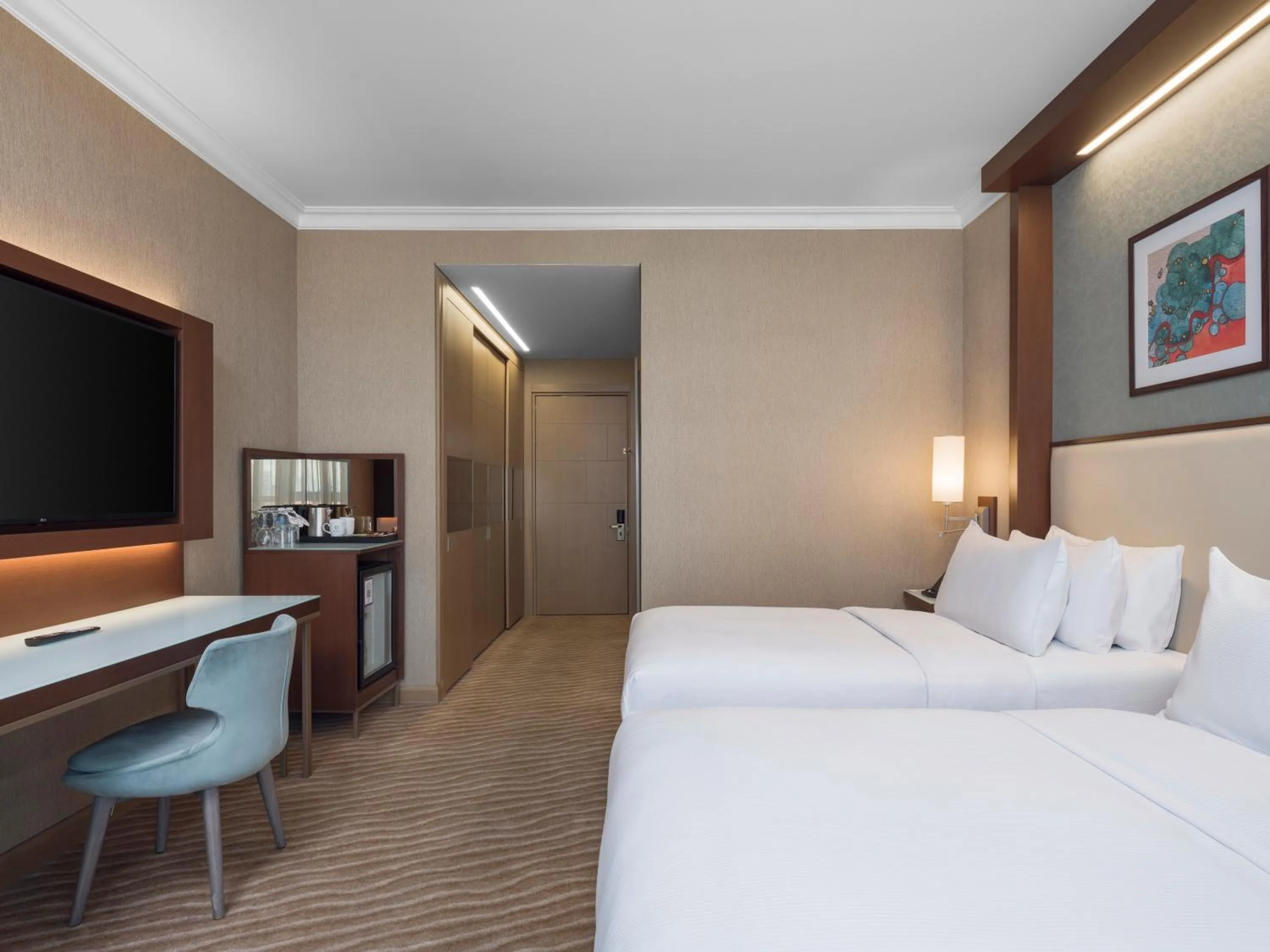 Bedroom, Bed in Selectum City Ataşehir