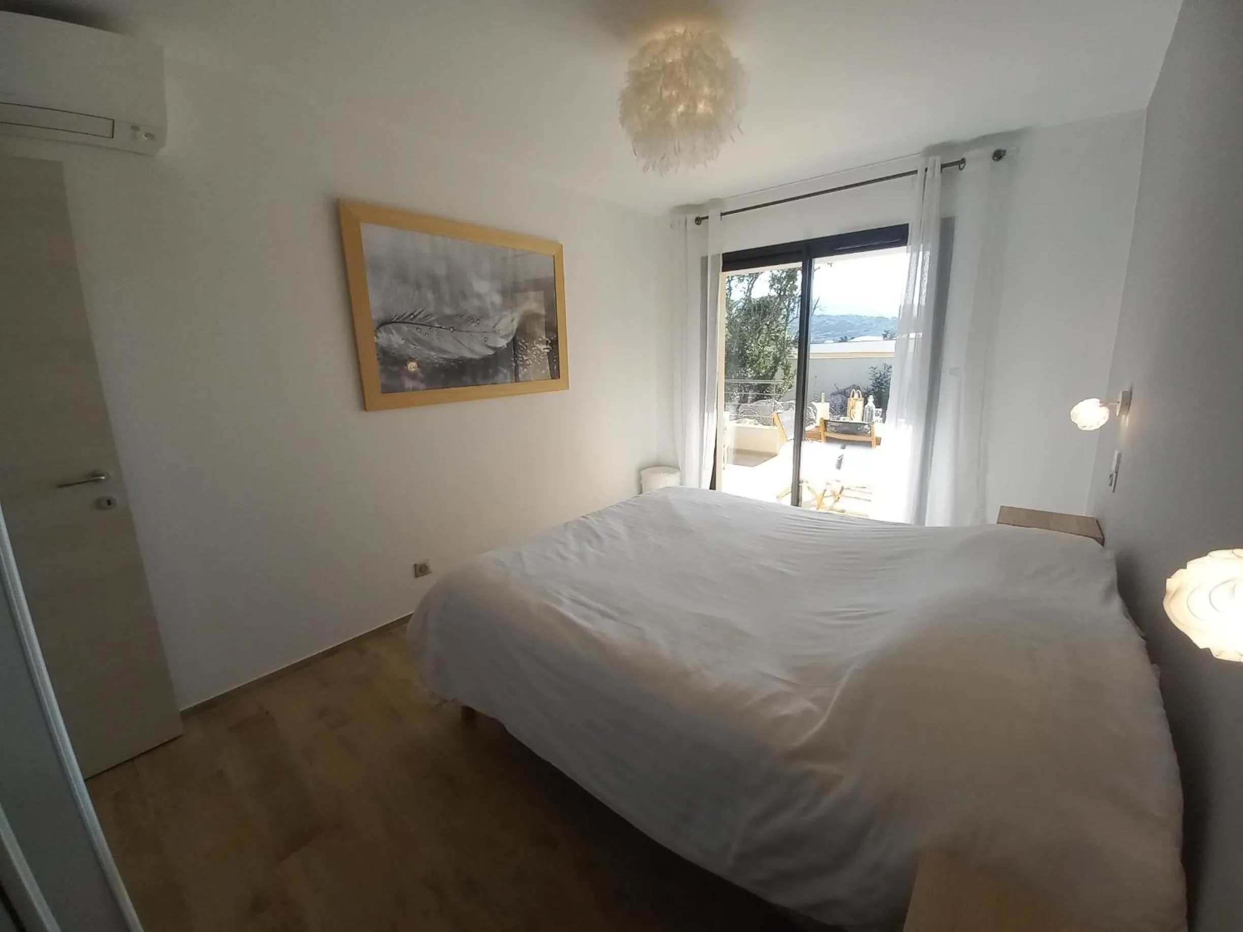 Bedroom, Bed in Domaine de Pacciolello - Porticcio