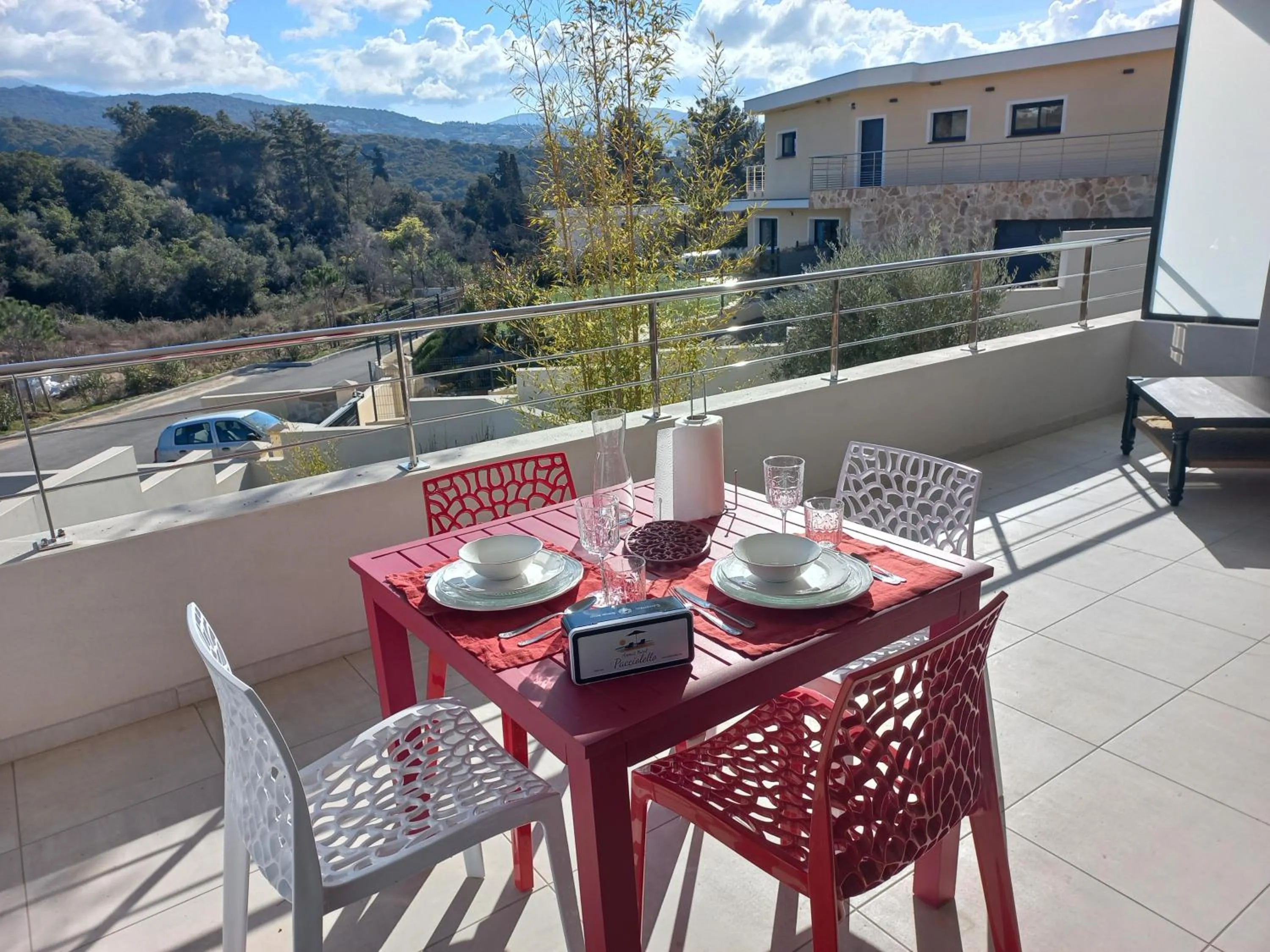 Balcony/Terrace in Domaine de Pacciolello - Porticcio
