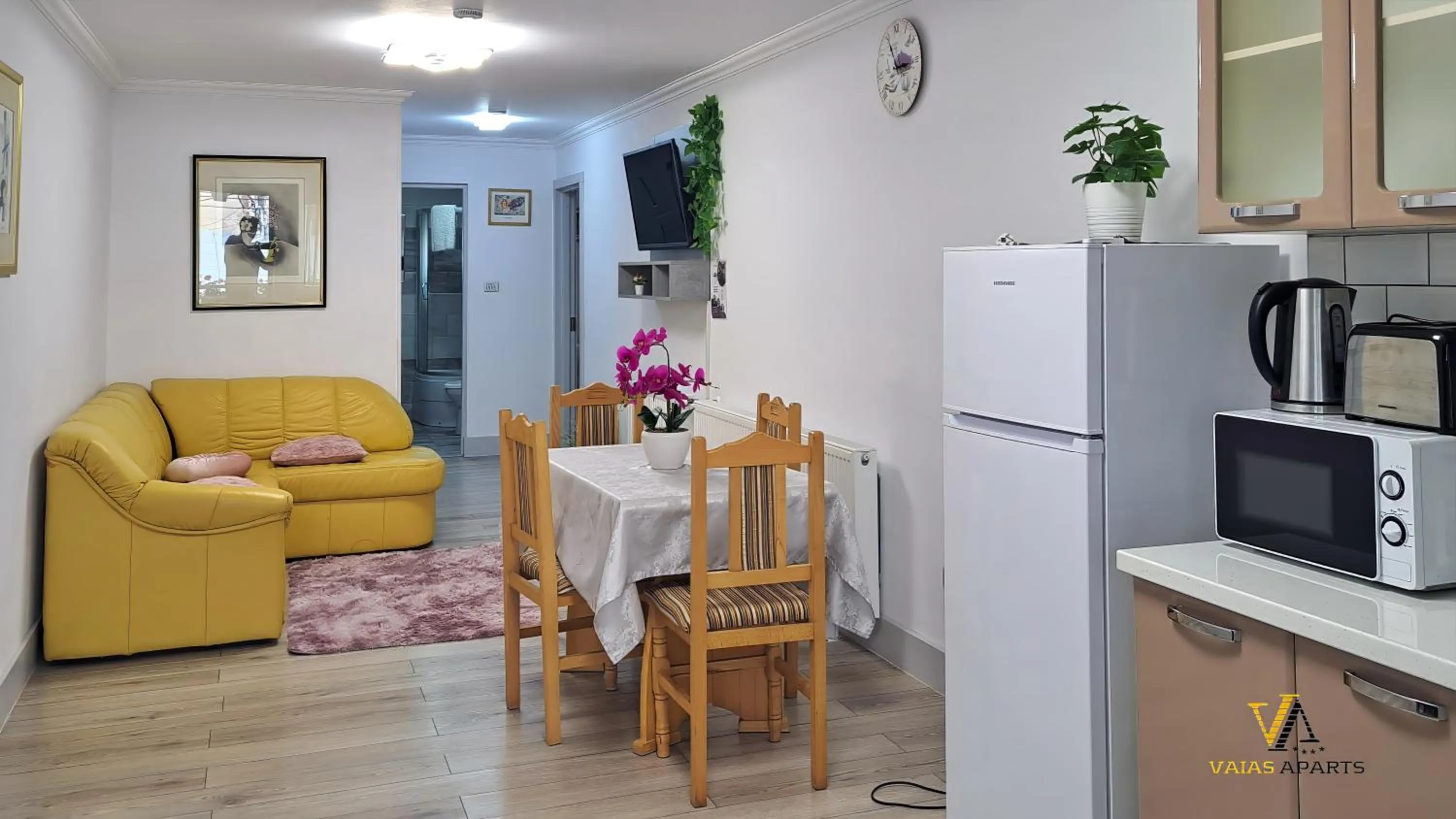 Communal lounge/ TV room in VAiAs Aparts