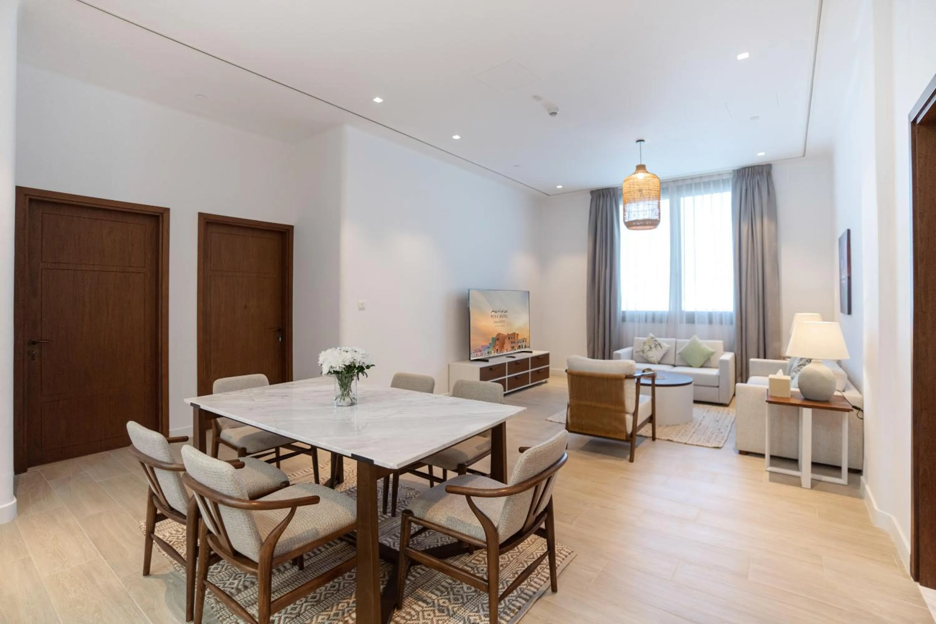 Living room in Mina Hotel and Residences By The Torch