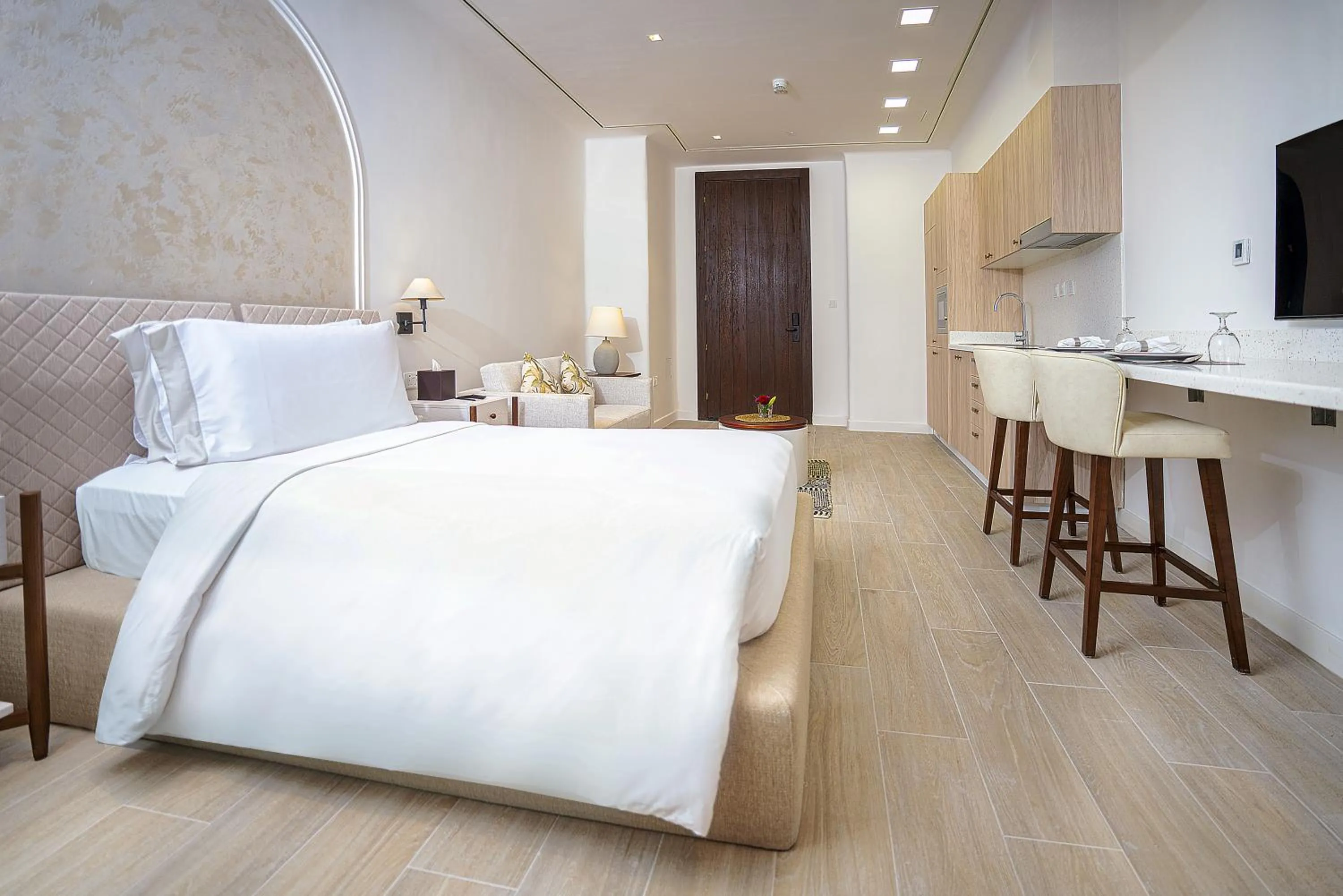 Bed in Mina Hotel and Residences By The Torch