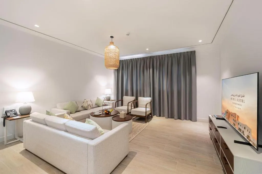 Seating area in Mina Hotel and Residences By The Torch