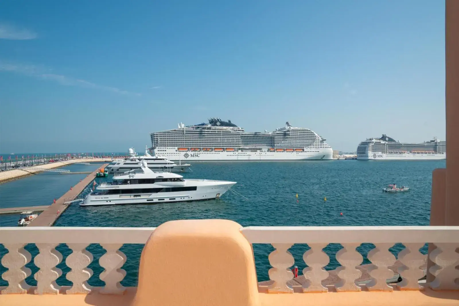 Superior Suite with Sea View in Mina Hotel and Residences By The Torch Superior Suite with Sea View in Mina Hotel and Residences By The Torch