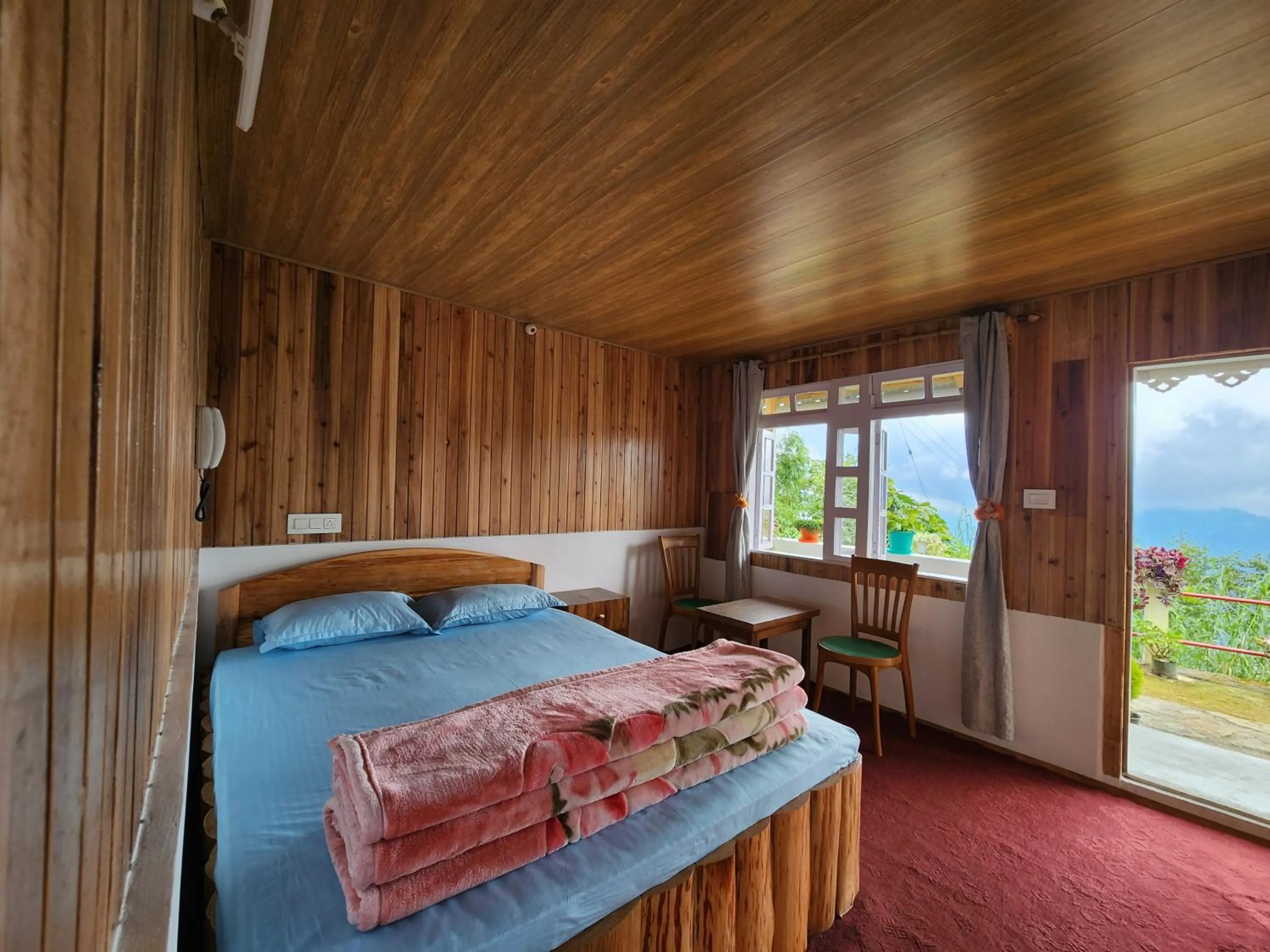Bed in Boho Homestay, Rangbhang