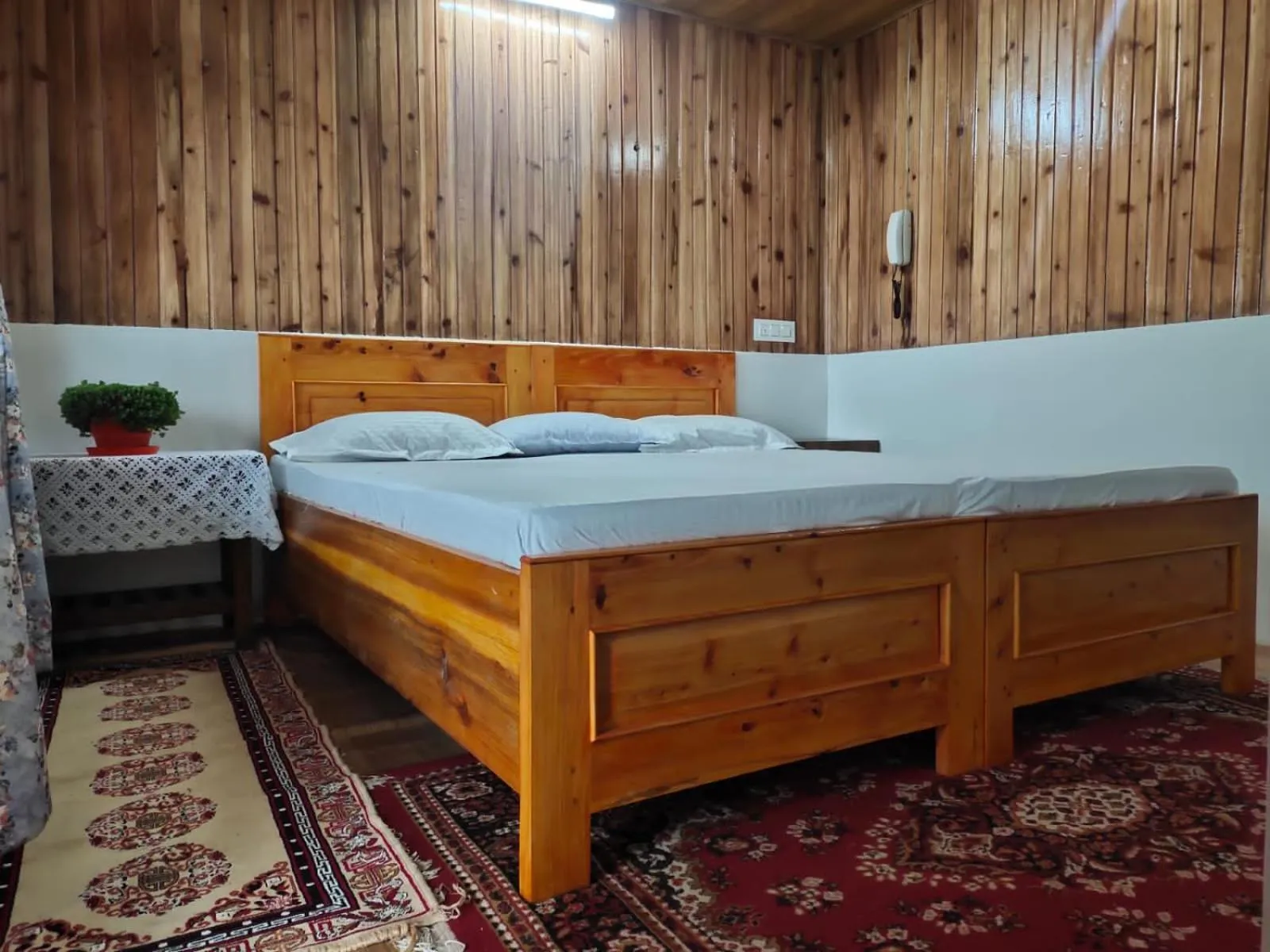 Bed in Boho Homestay, Rangbhang