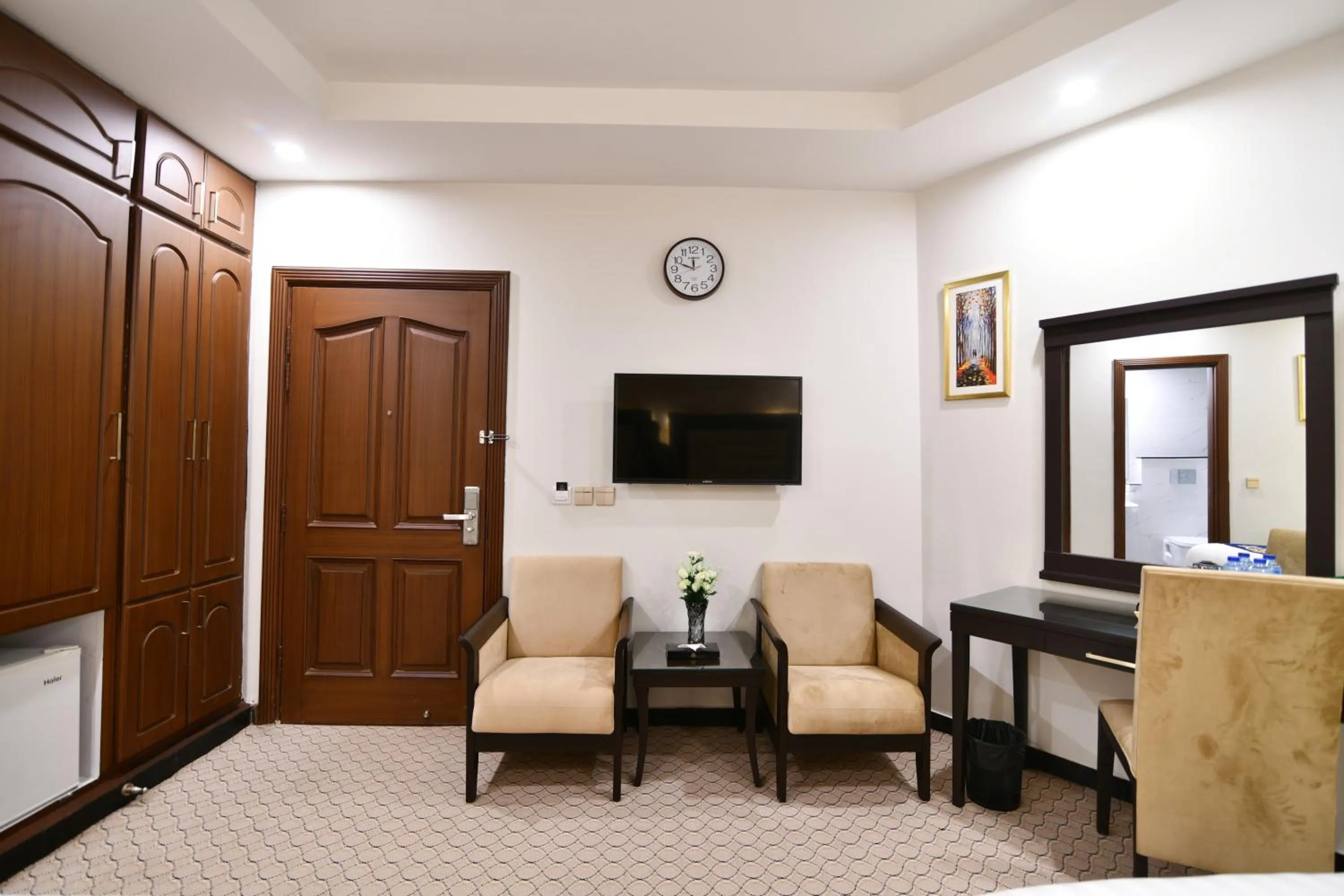 Seating area in Royal Regency Hotel