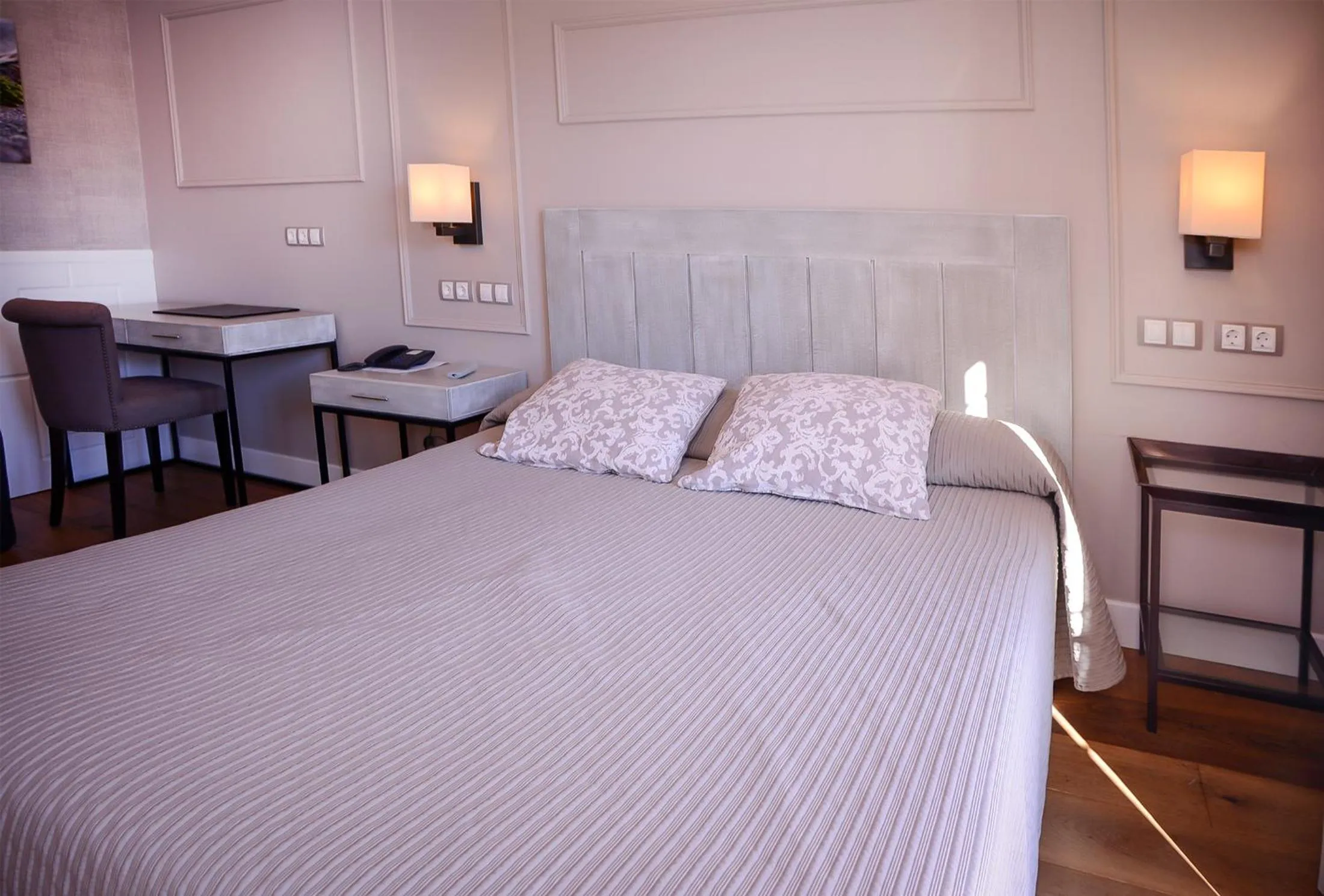 Bed in Hotel Alcazar Irun