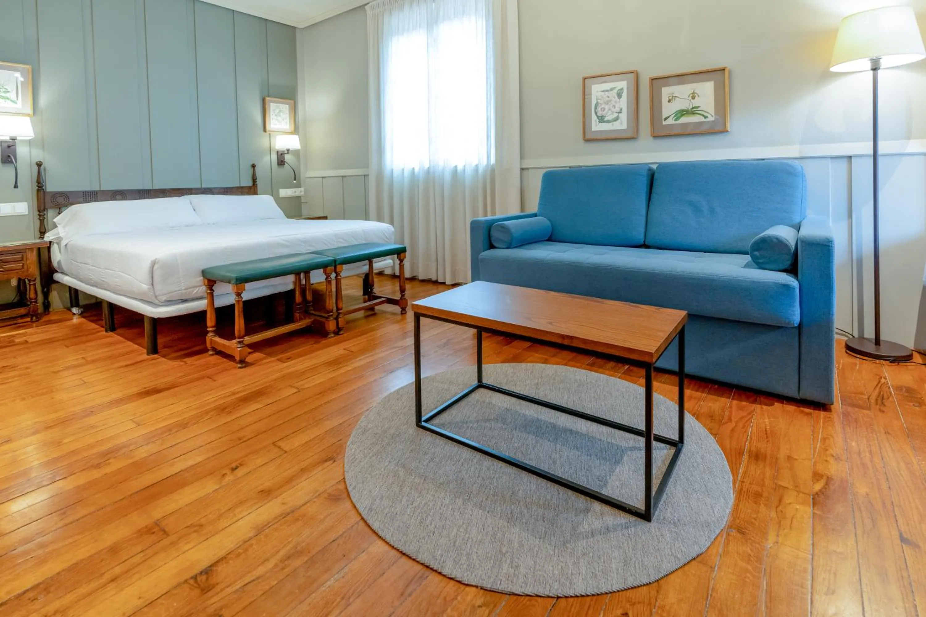 Bed in Hotel Alcazar Irun