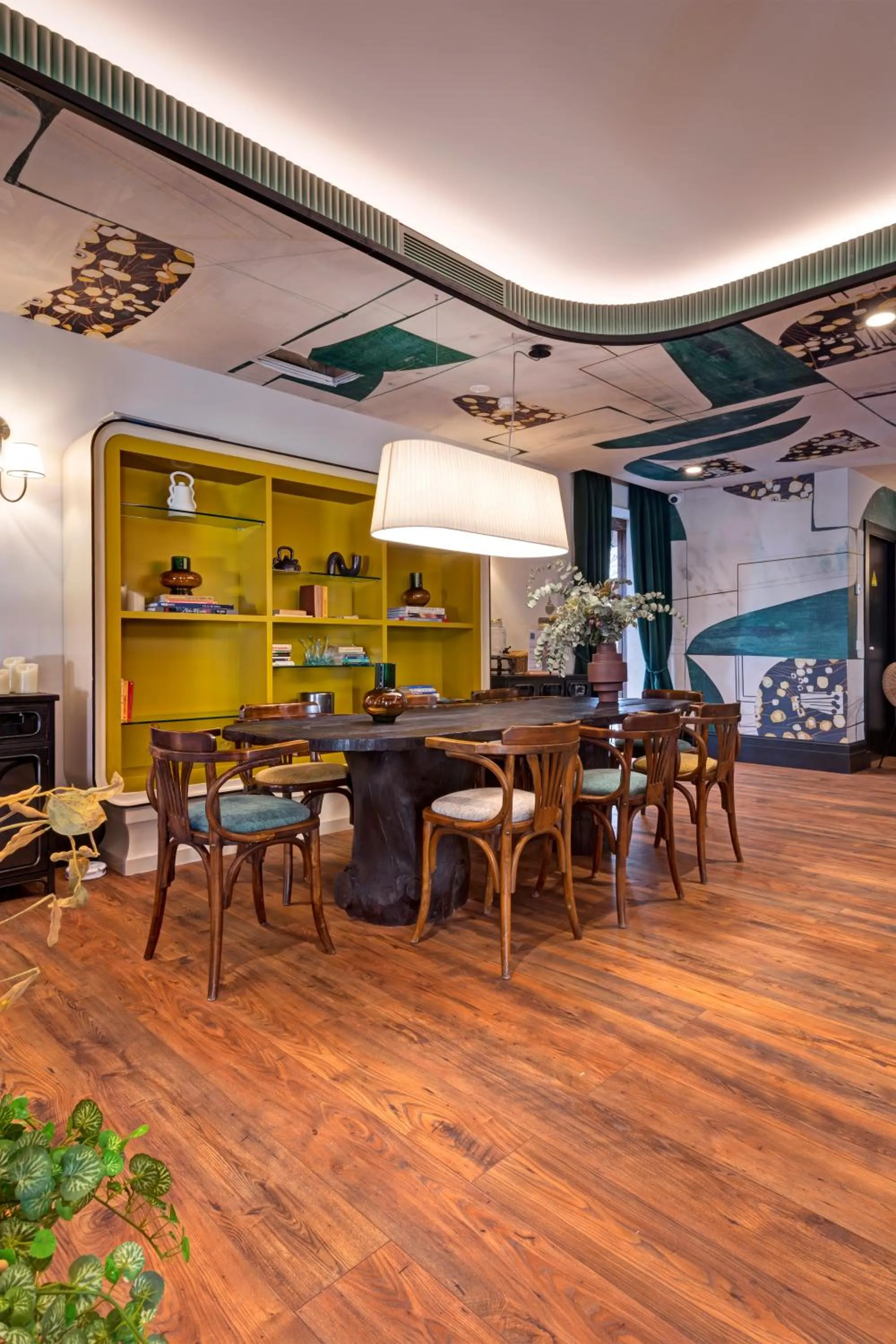 Lobby or reception in Hospedium Hotel La Farm