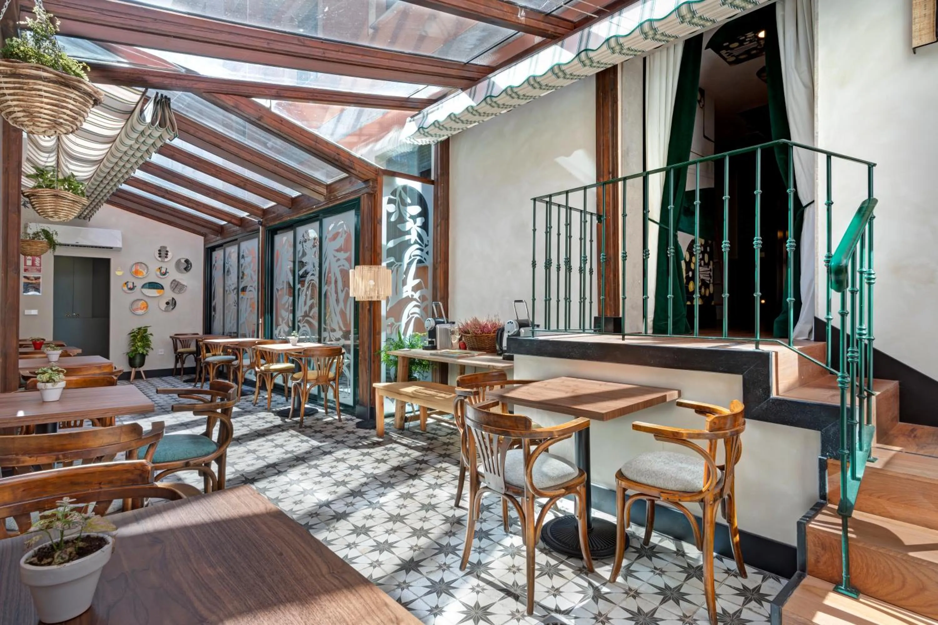 Seating area in Hospedium Hotel La Farm