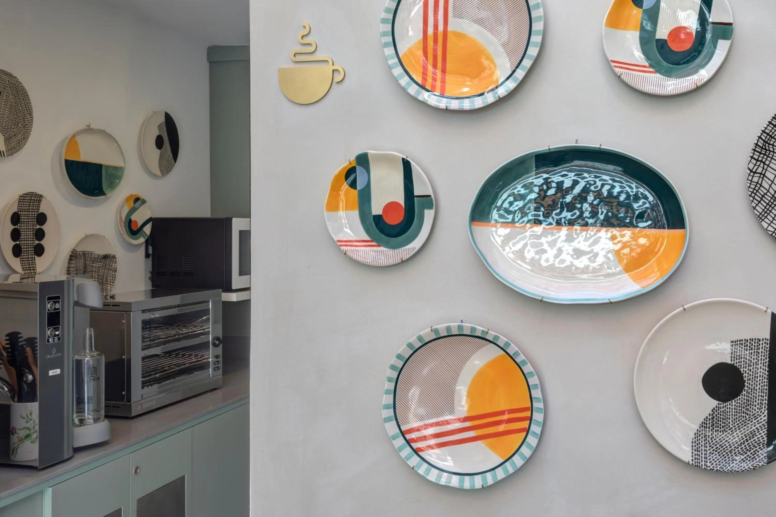 Decorative detail in Hospedium Hotel La Farm